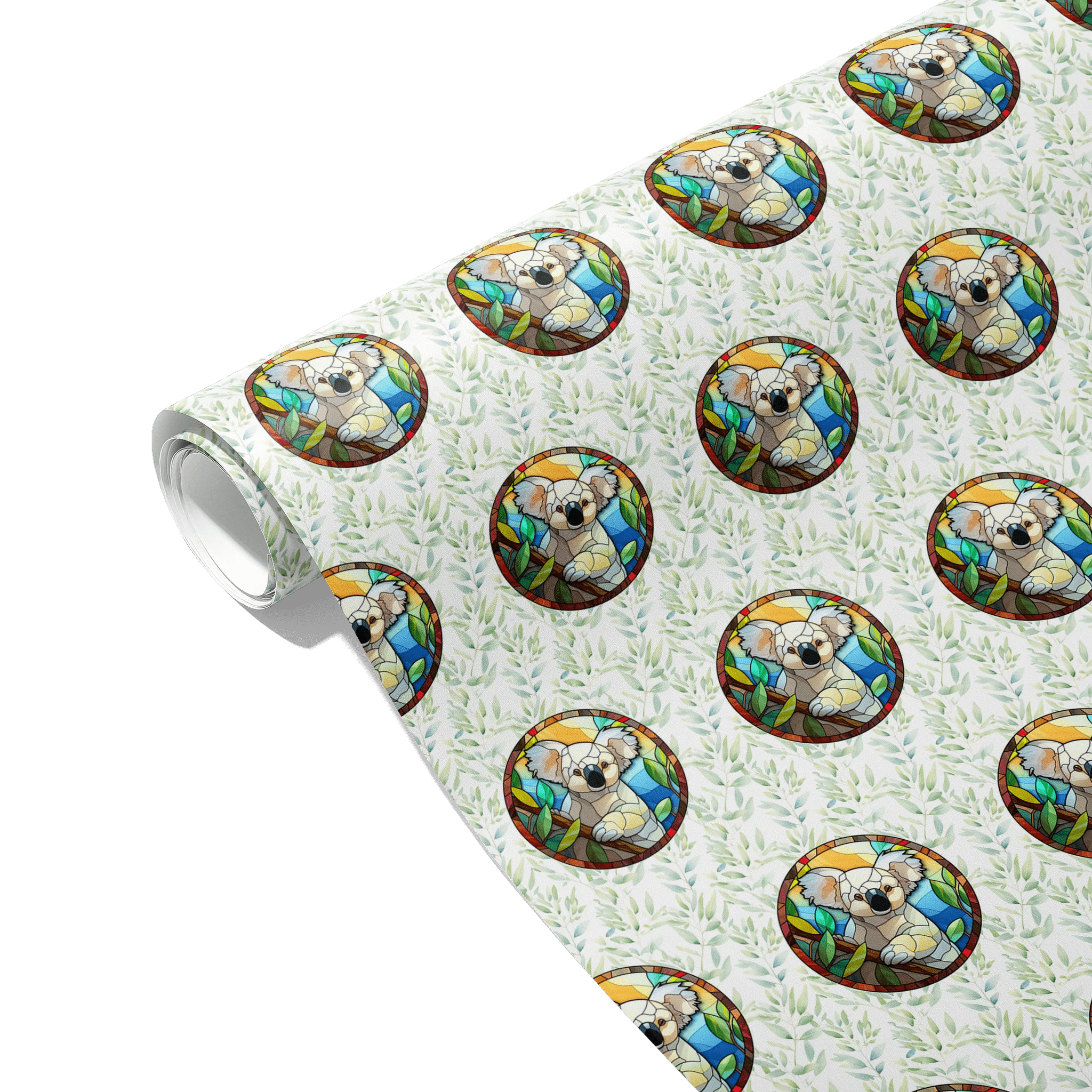 Peaceful Eucalyptus Hug Gift Wrapping Paper