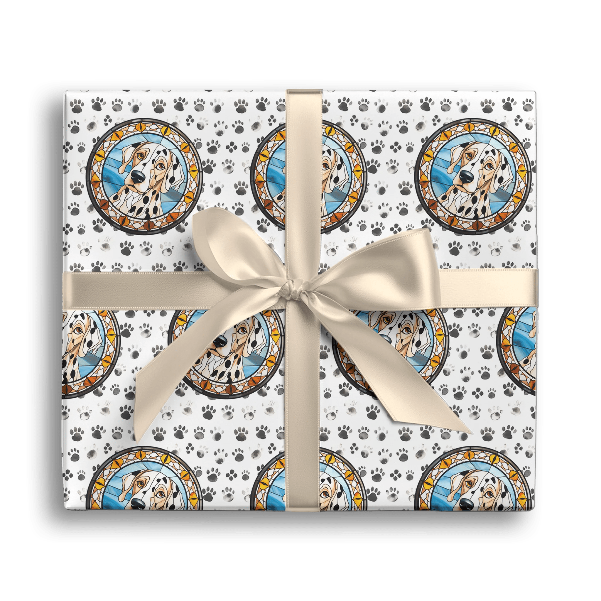 Iconic Spotted Coat Gift Wrapping Paper