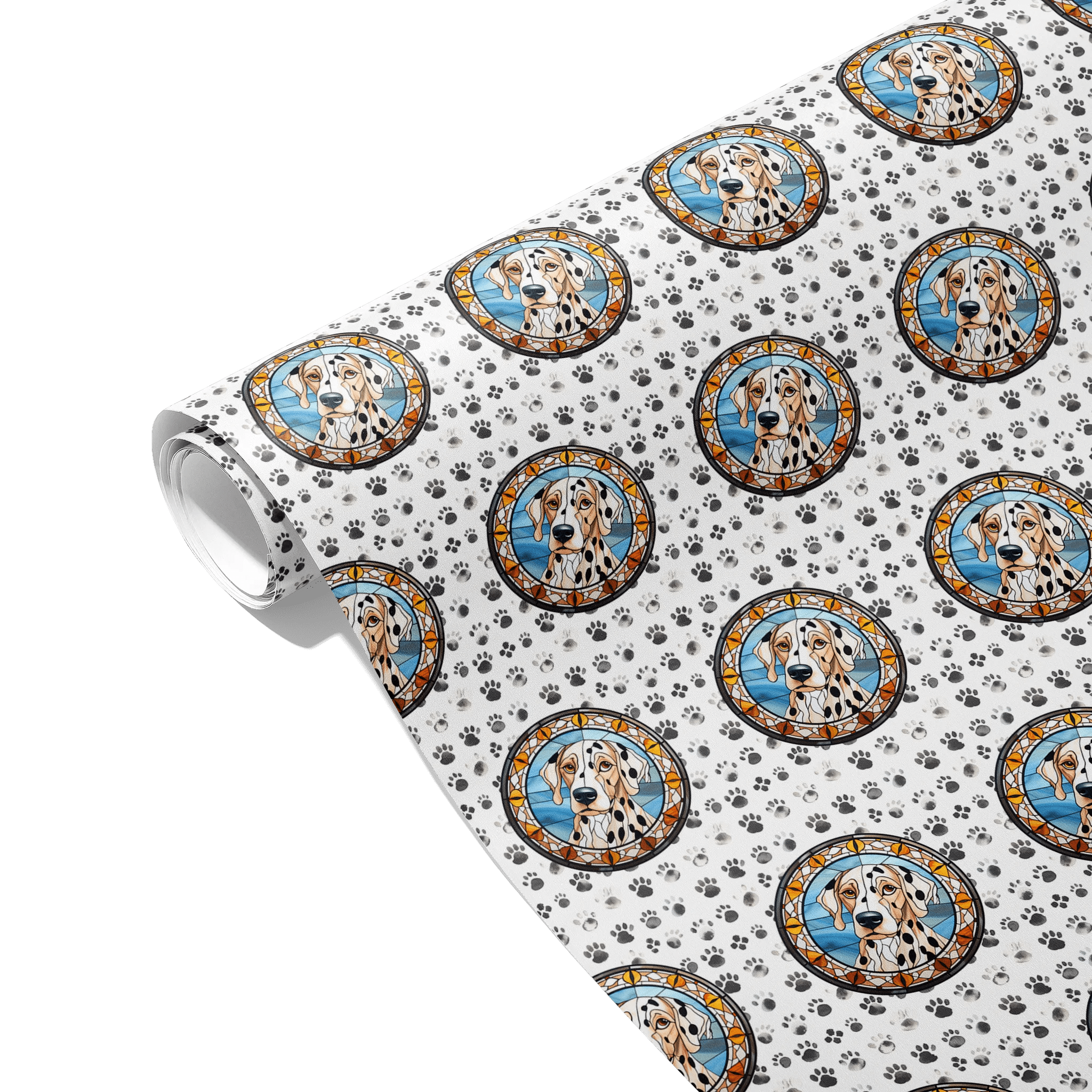 Iconic Spotted Coat Gift Wrapping Paper