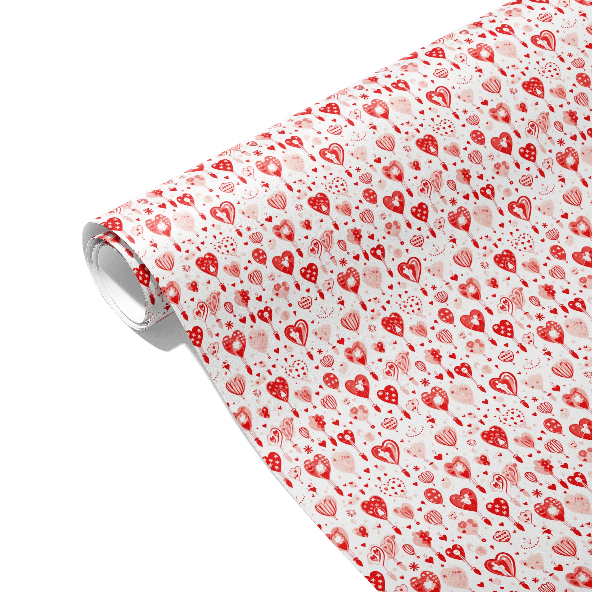 So Many Red Hearts Gift Wrapping Paper