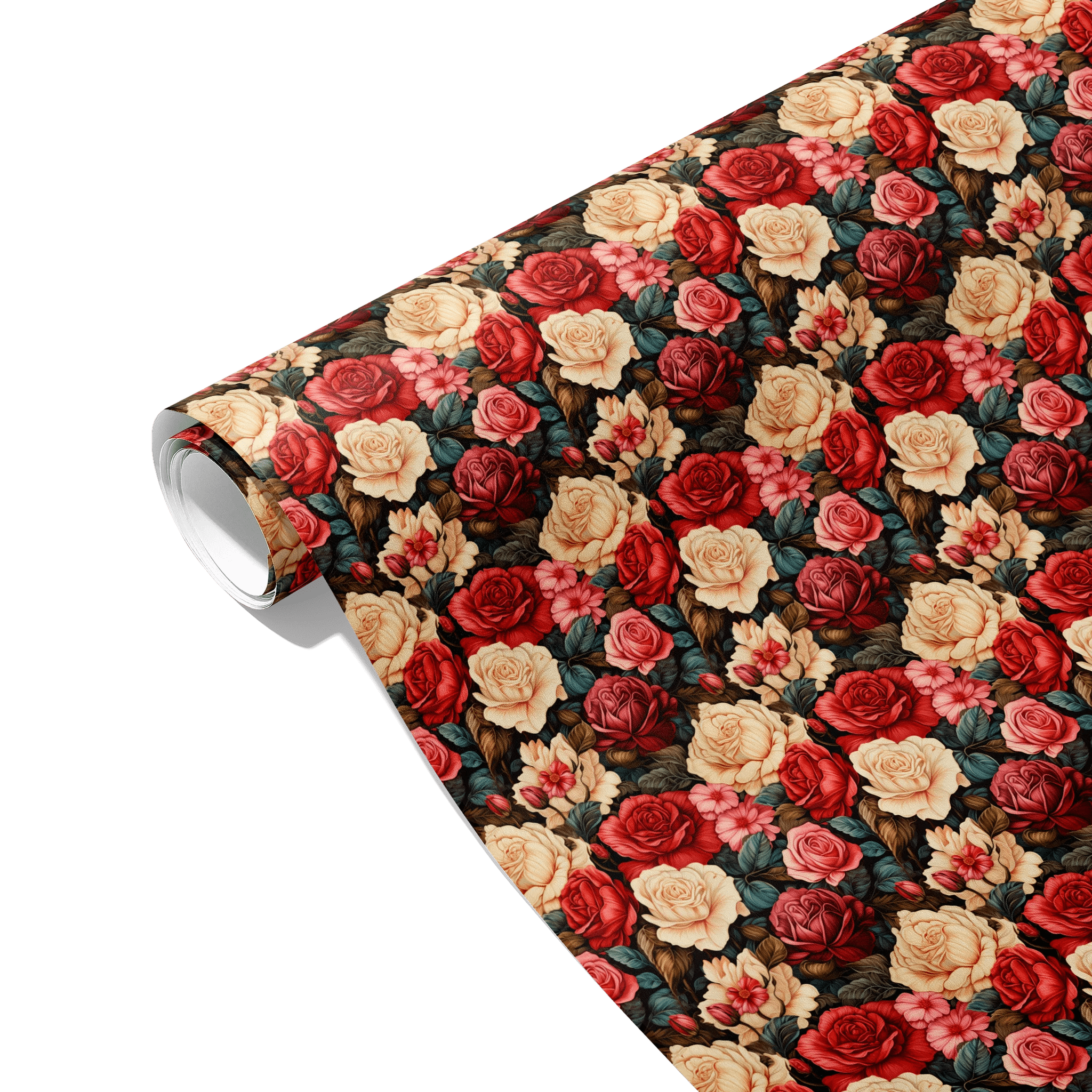 Royal Heart Garden Gift Wrapping Paper