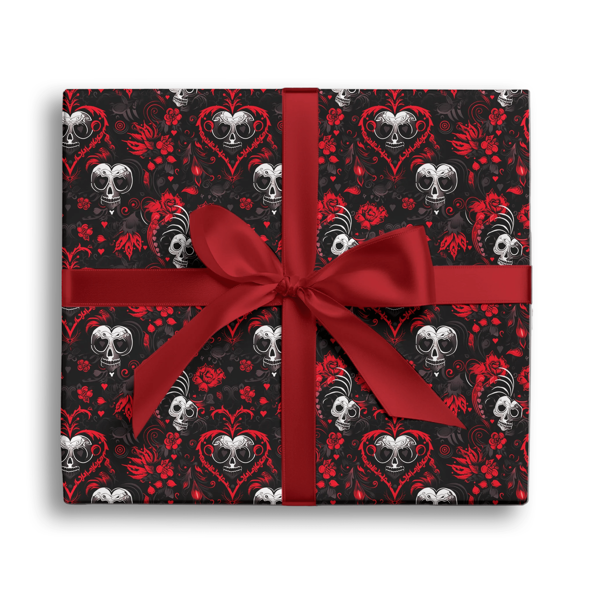 Gothic Romantic Flair Gift Wrapping Paper