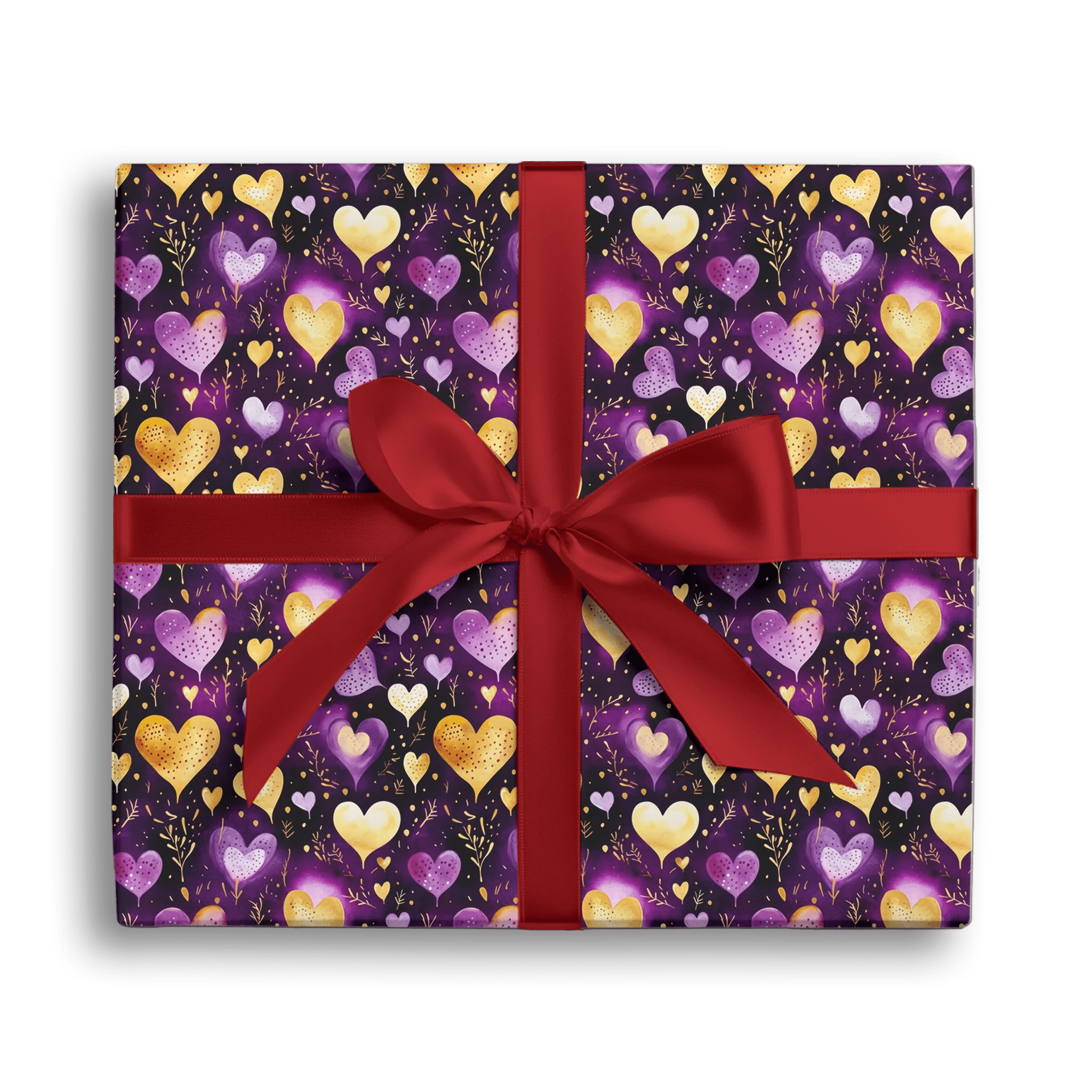 Midnight Love Garden Gift Wrapping Paper