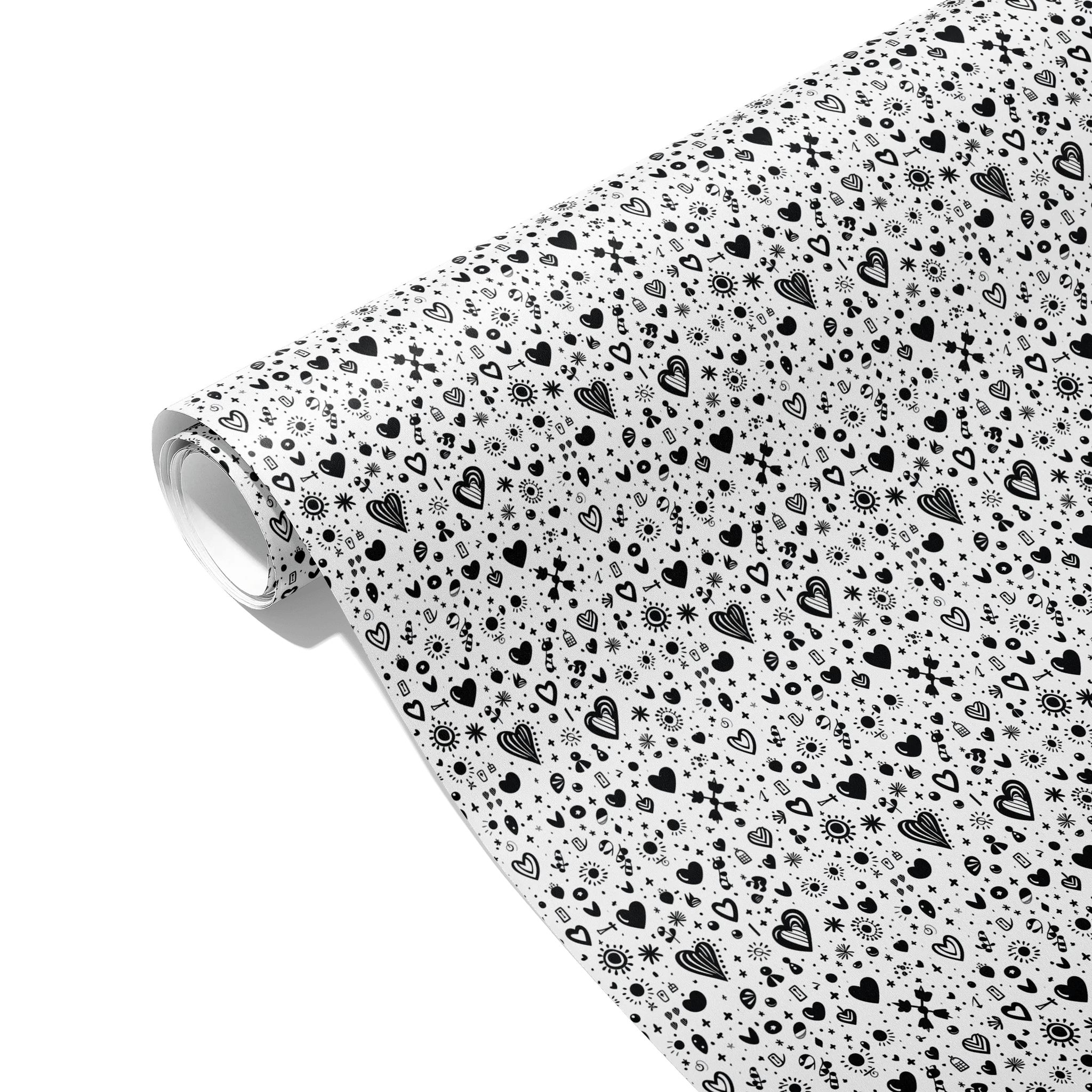 Simple Love Dots Gift Wrapping Paper