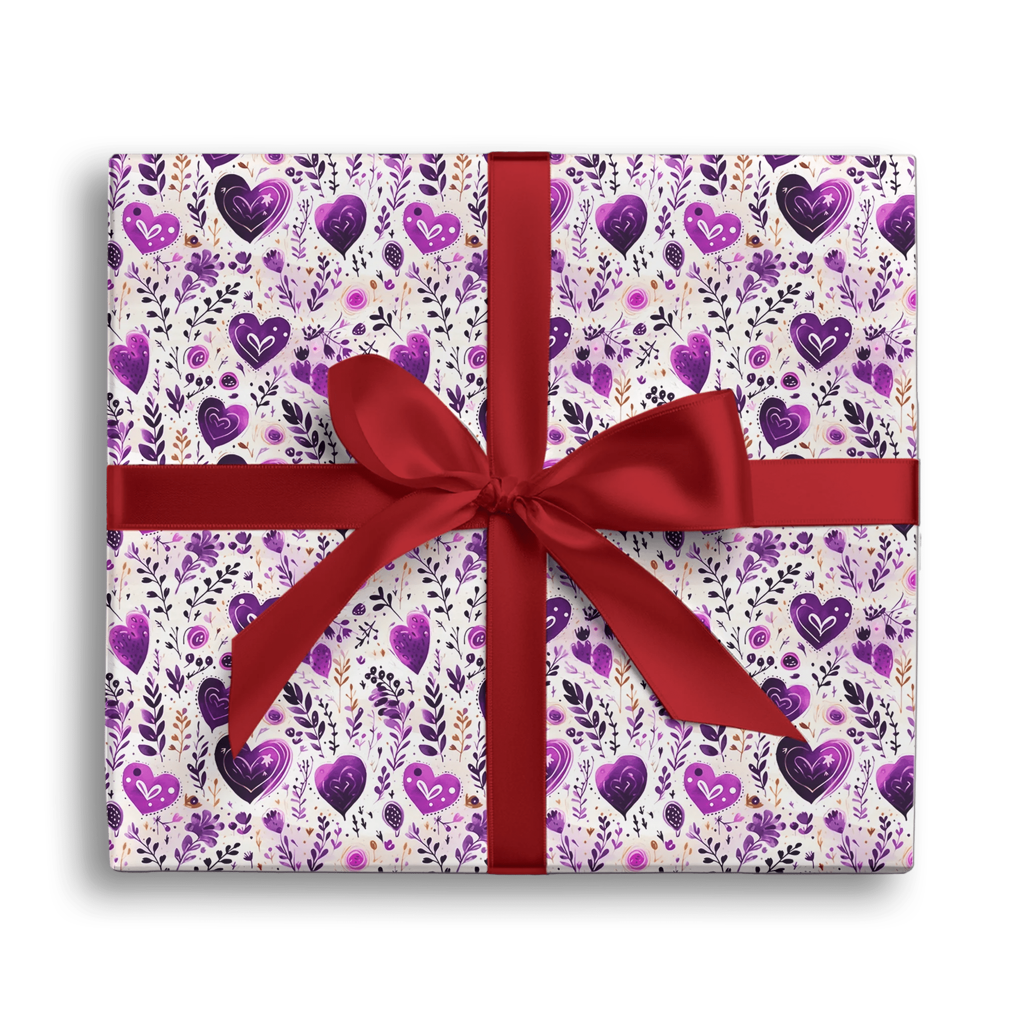 Hearts Everywhere Gift Wrapping Paper