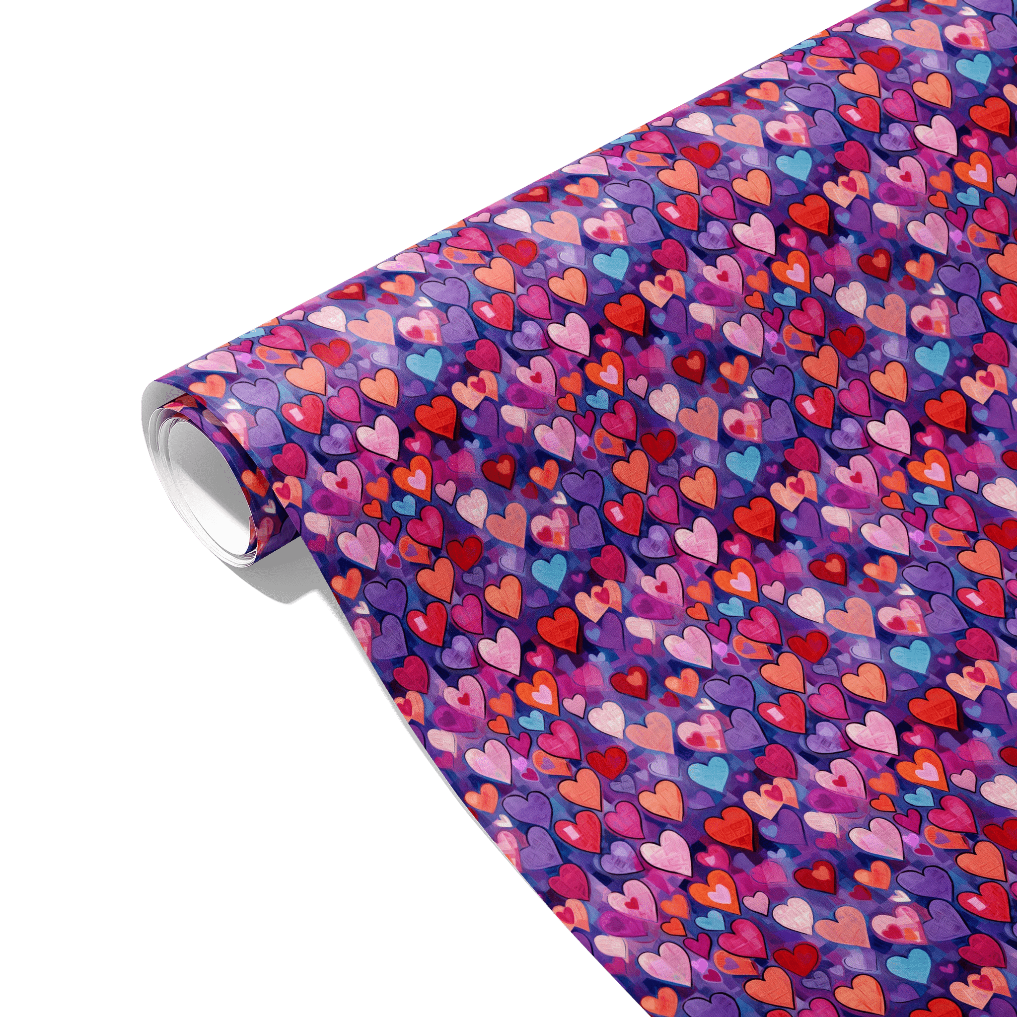 Hearts Are So Bright Gift Wrapping Paper