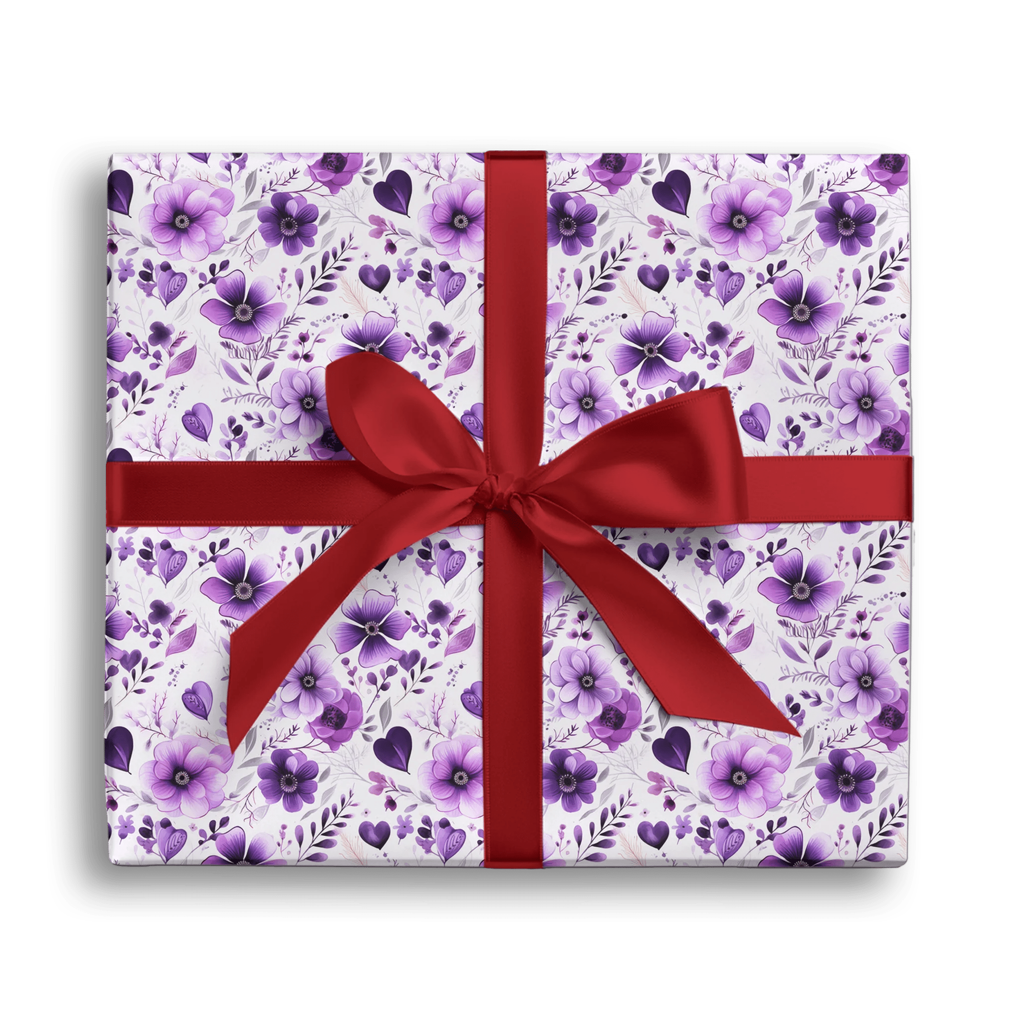 Pretty Flower Party Gift Wrapping Paper