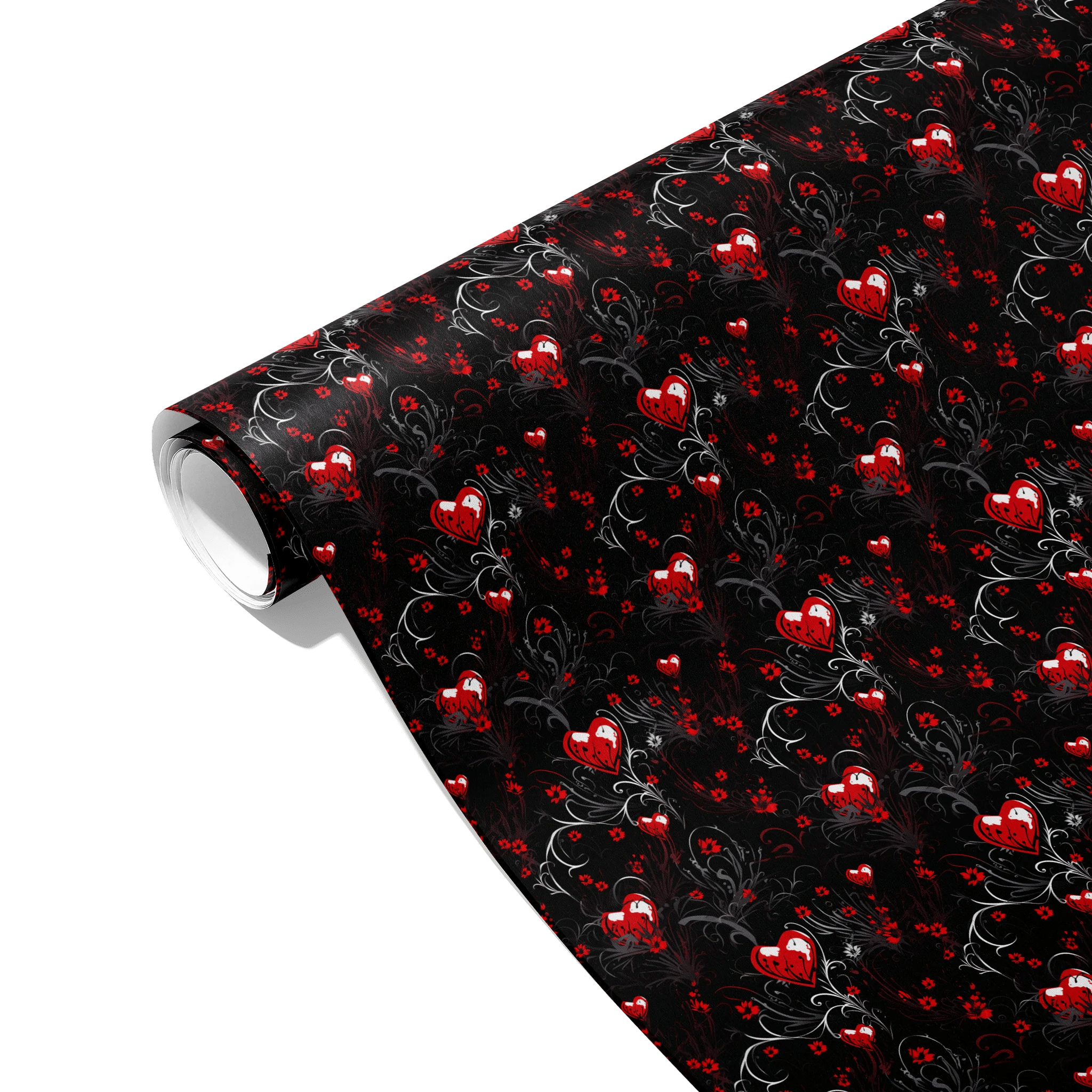 Red Flowers Pop Gift Wrapping Paper