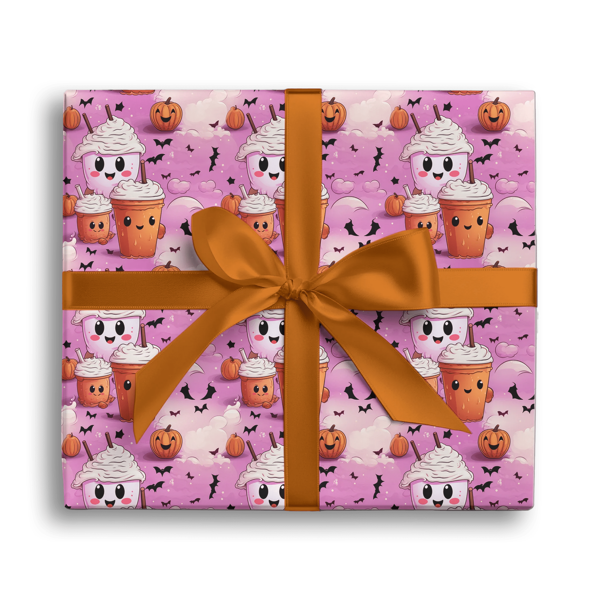 Pumpkin Scream Gift Wrapping Paper