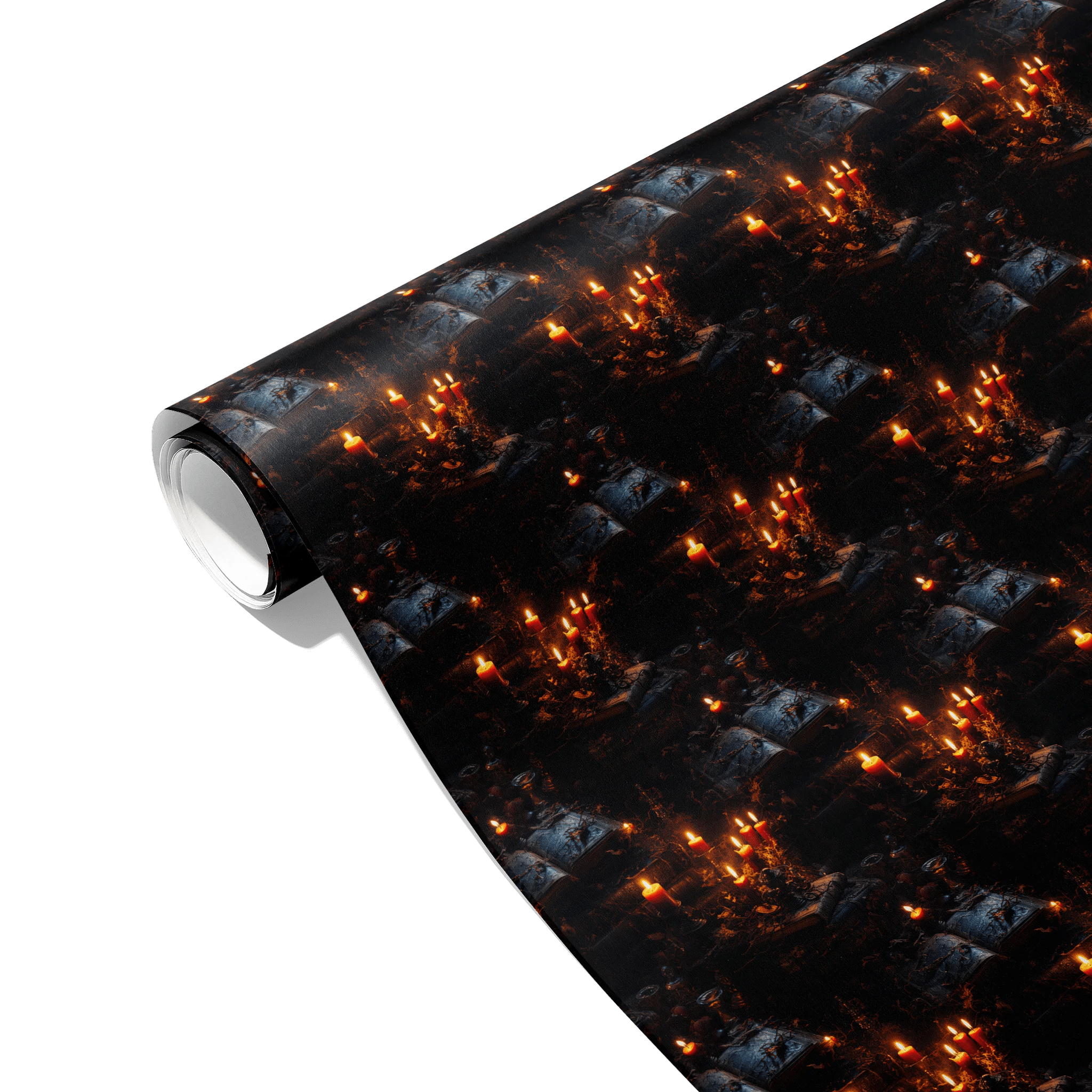 Candlelit Mystery Gift Wrapping Paper