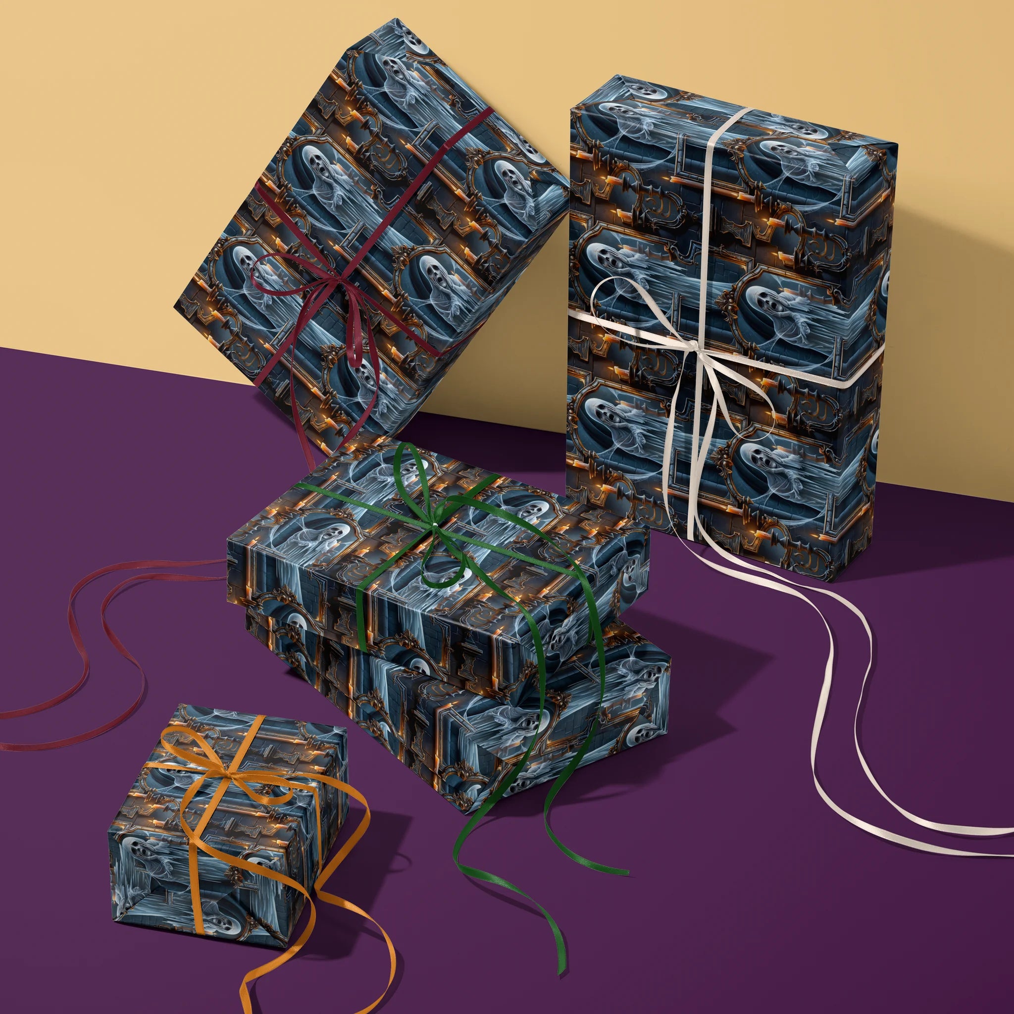 Ghost Mode Gift Wrapping Paper