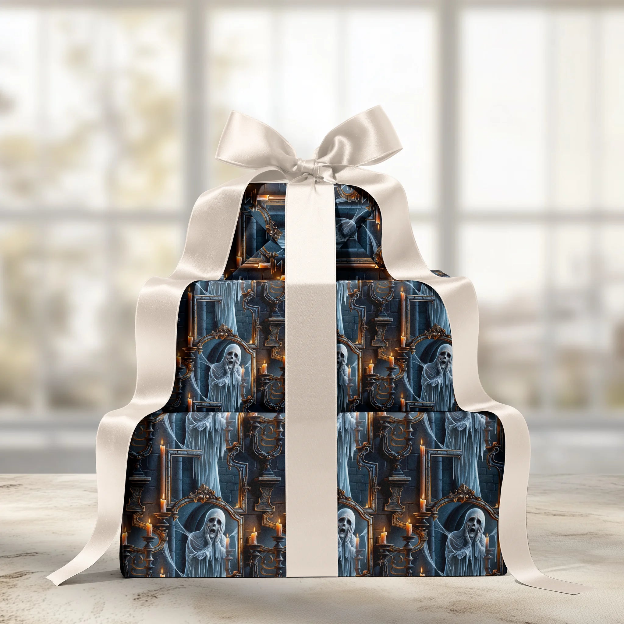 Ghost Mode Gift Wrapping Paper