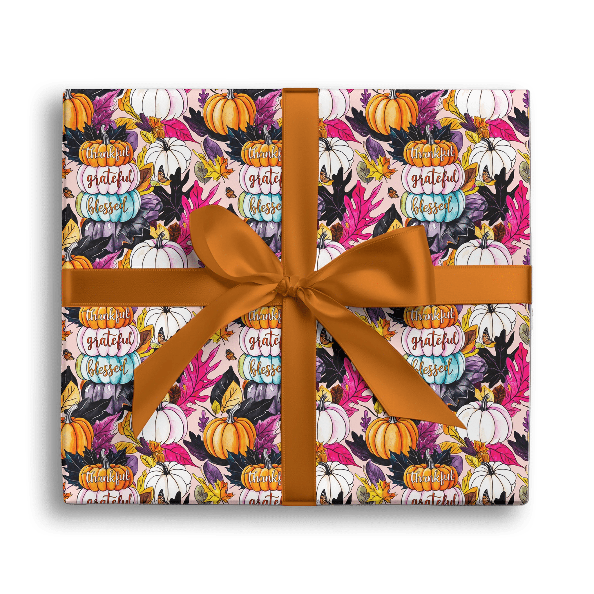 Patchwork Thanks Gift Wrapping Paper