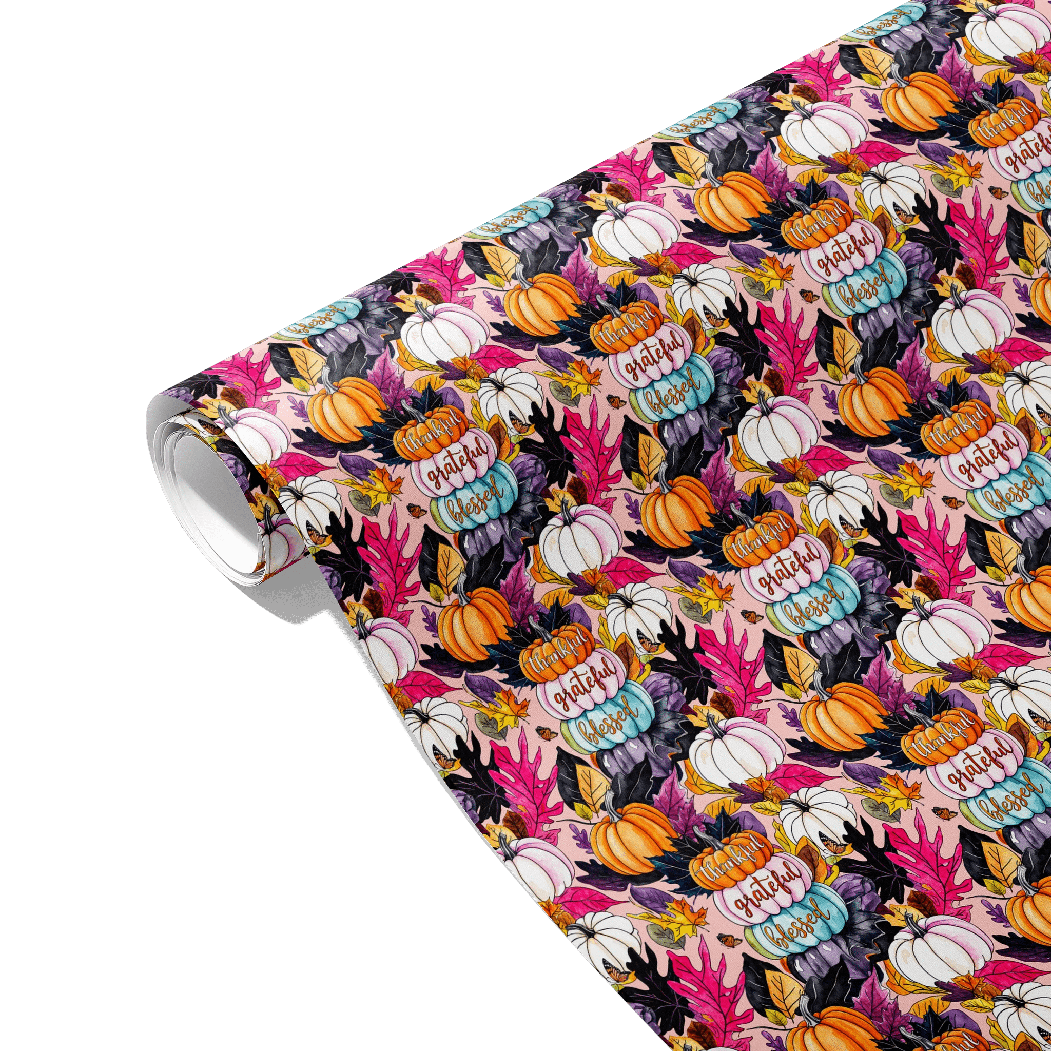 Patchwork Thanks Gift Wrapping Paper