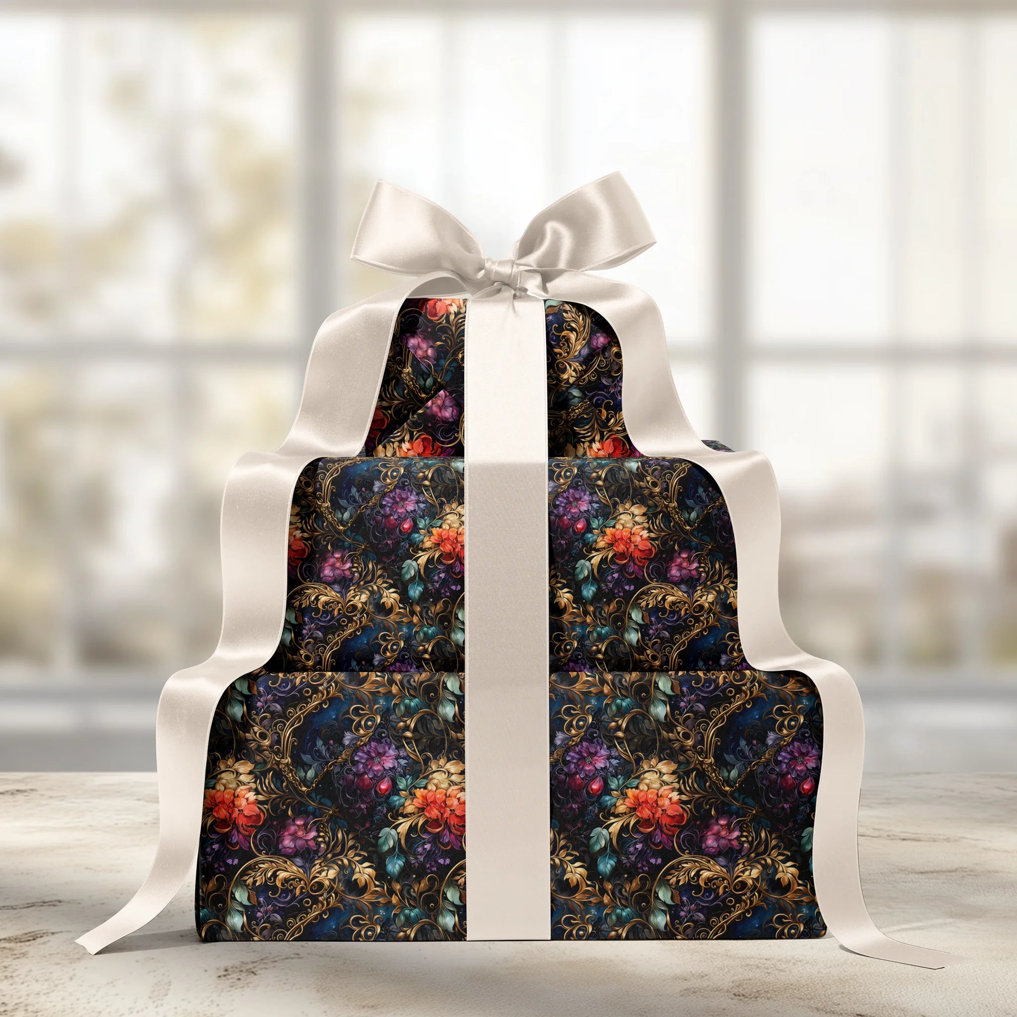 Love Blooms Gift Wrapping Paper