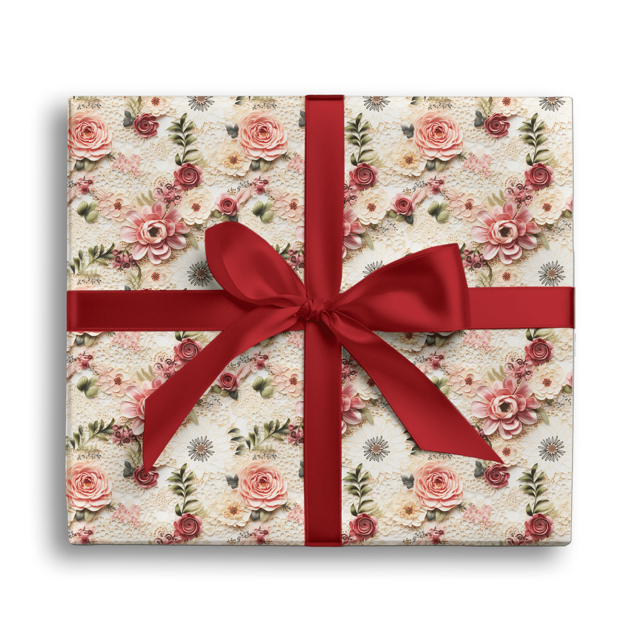 Lace And Love Gift Wrapping Paper