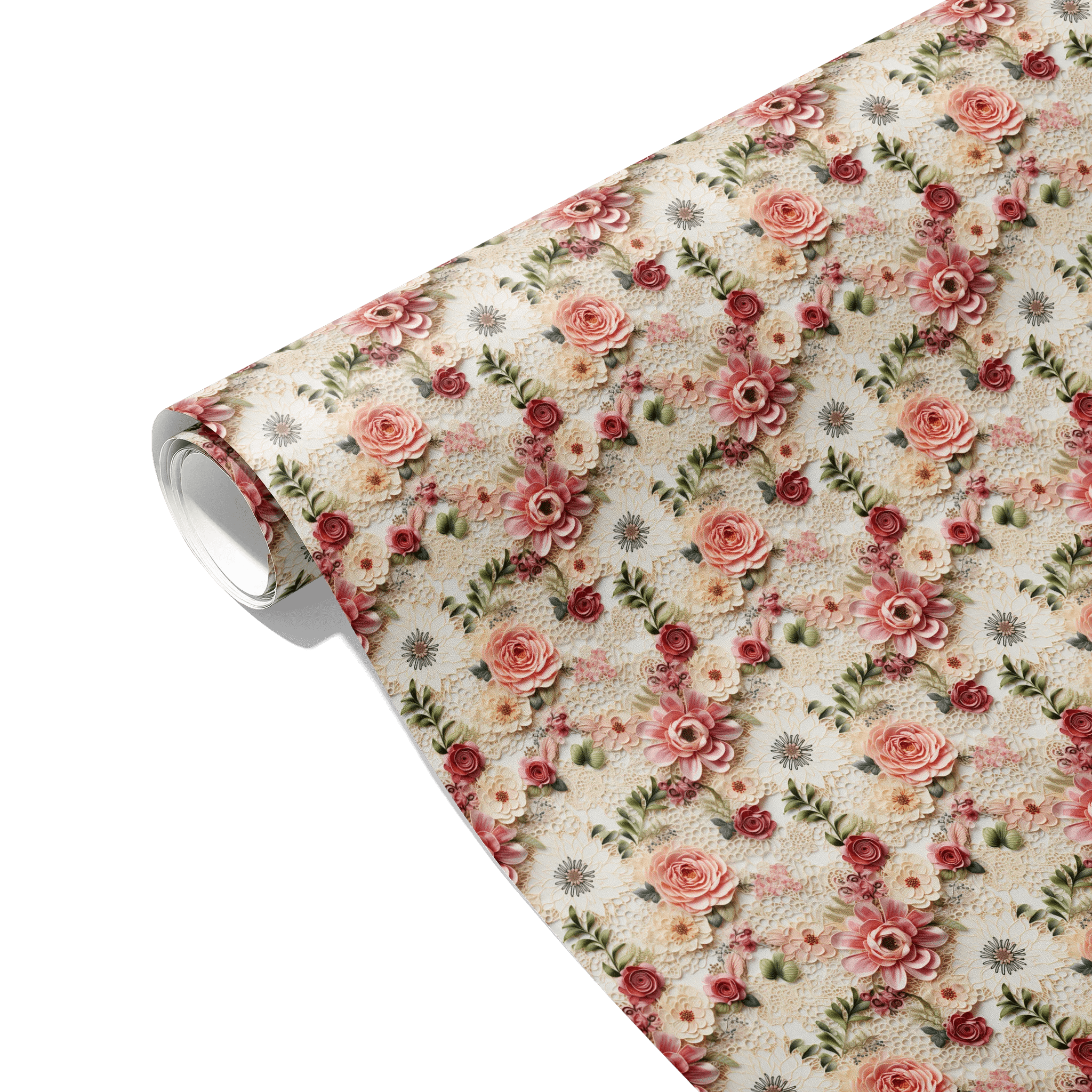 Lace And Love Gift Wrapping Paper