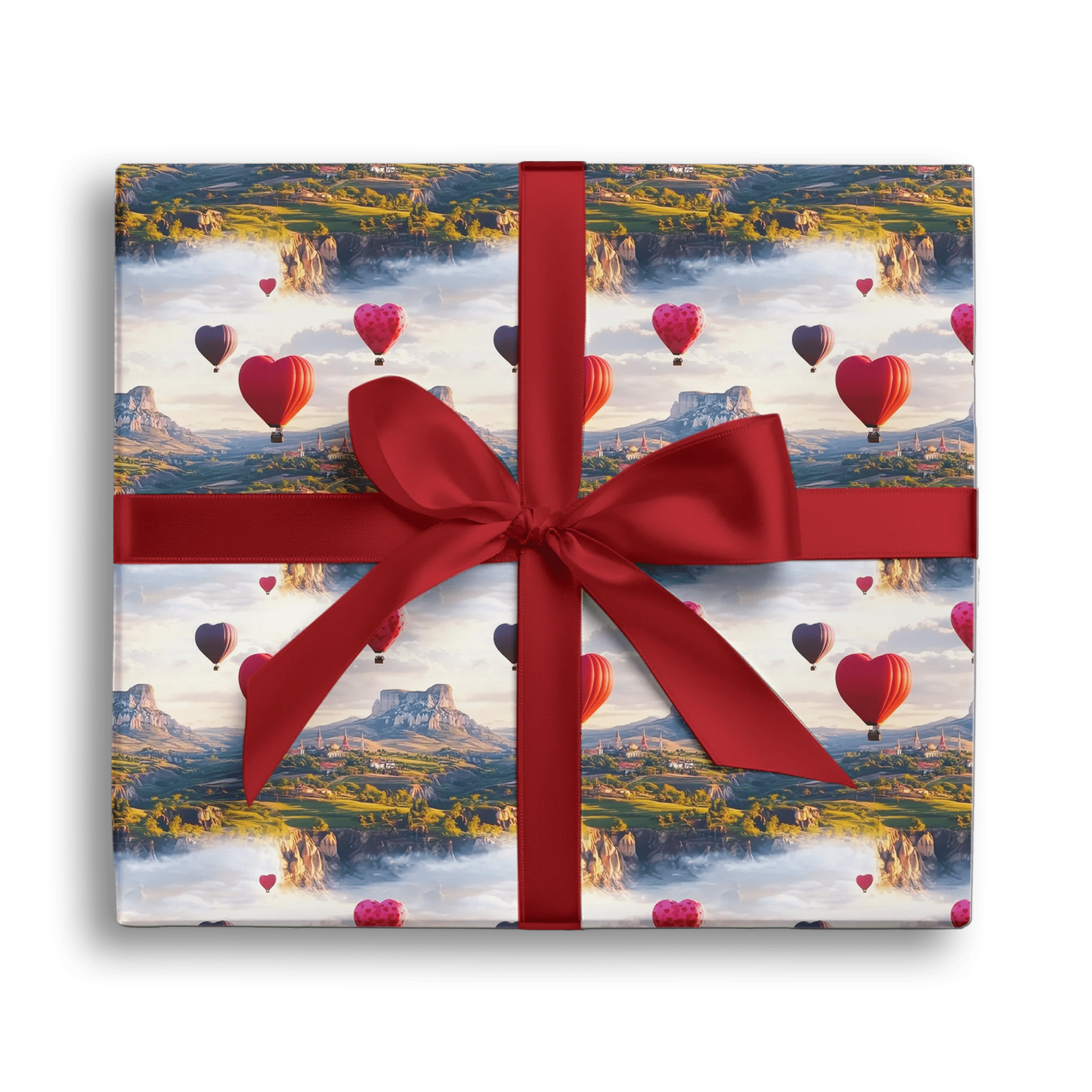 Flight Of Hearts Gift Wrapping Paper