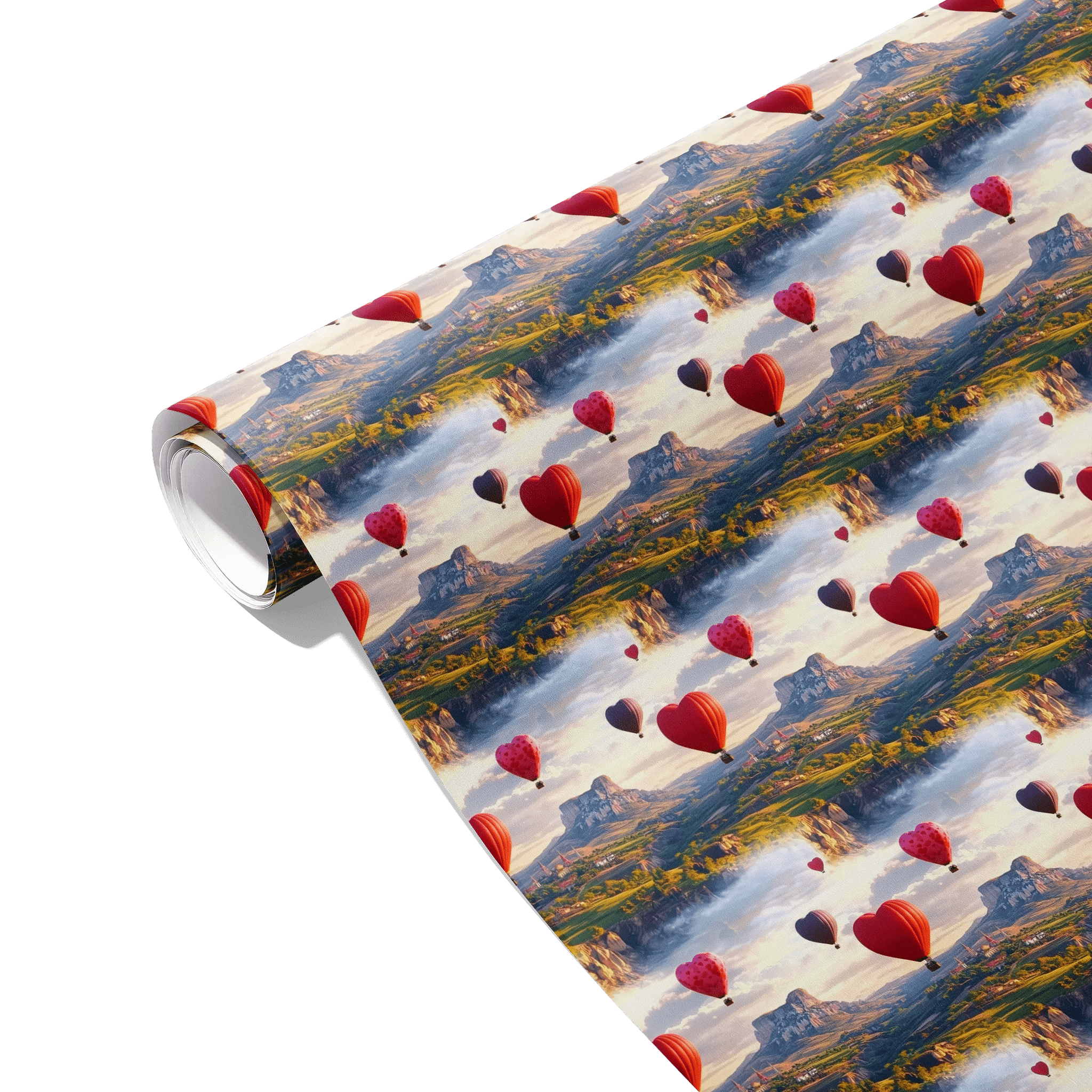 Flight Of Hearts Gift Wrapping Paper