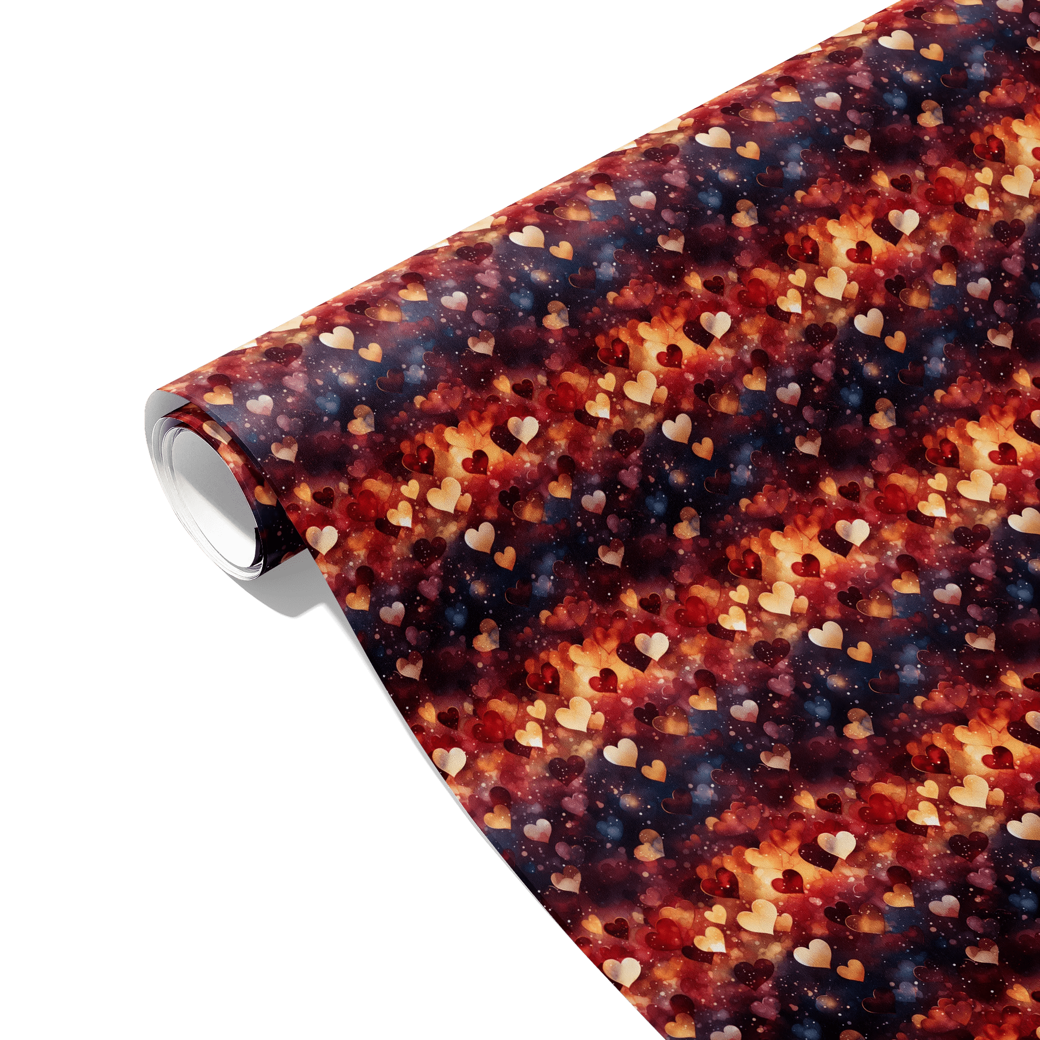 Galaxy Of Hearts Gift Wrapping Paper