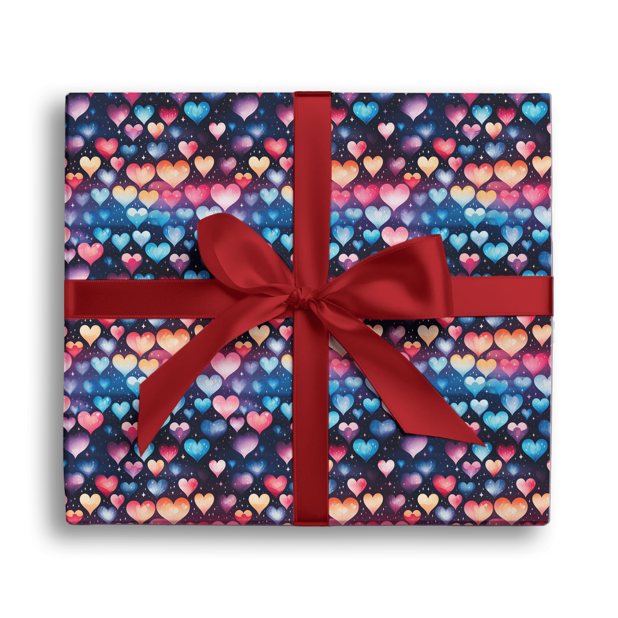 Night Sky Romance Gift Wrapping Paper
