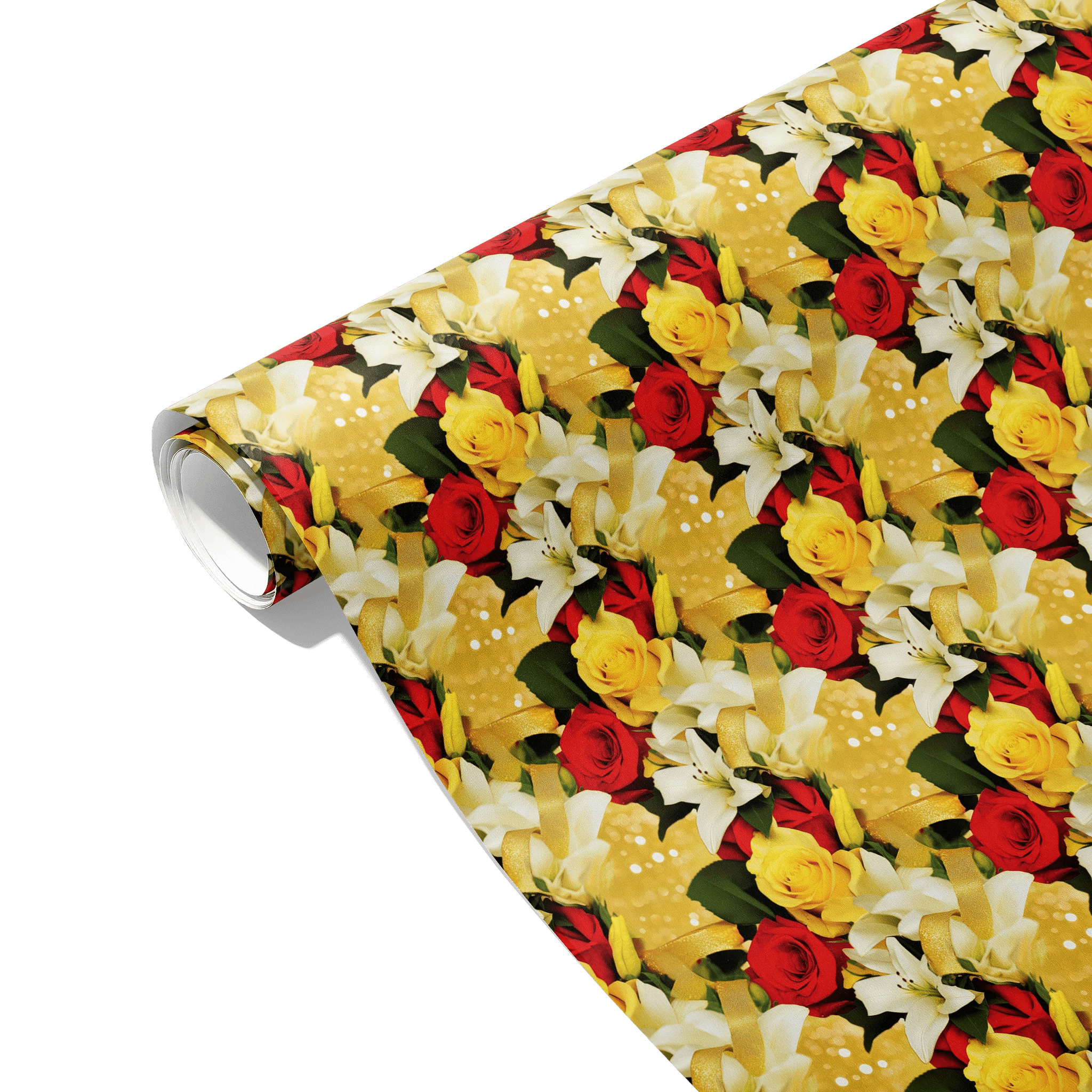 Luxe Floral Bunch Gift Wrapping Paper