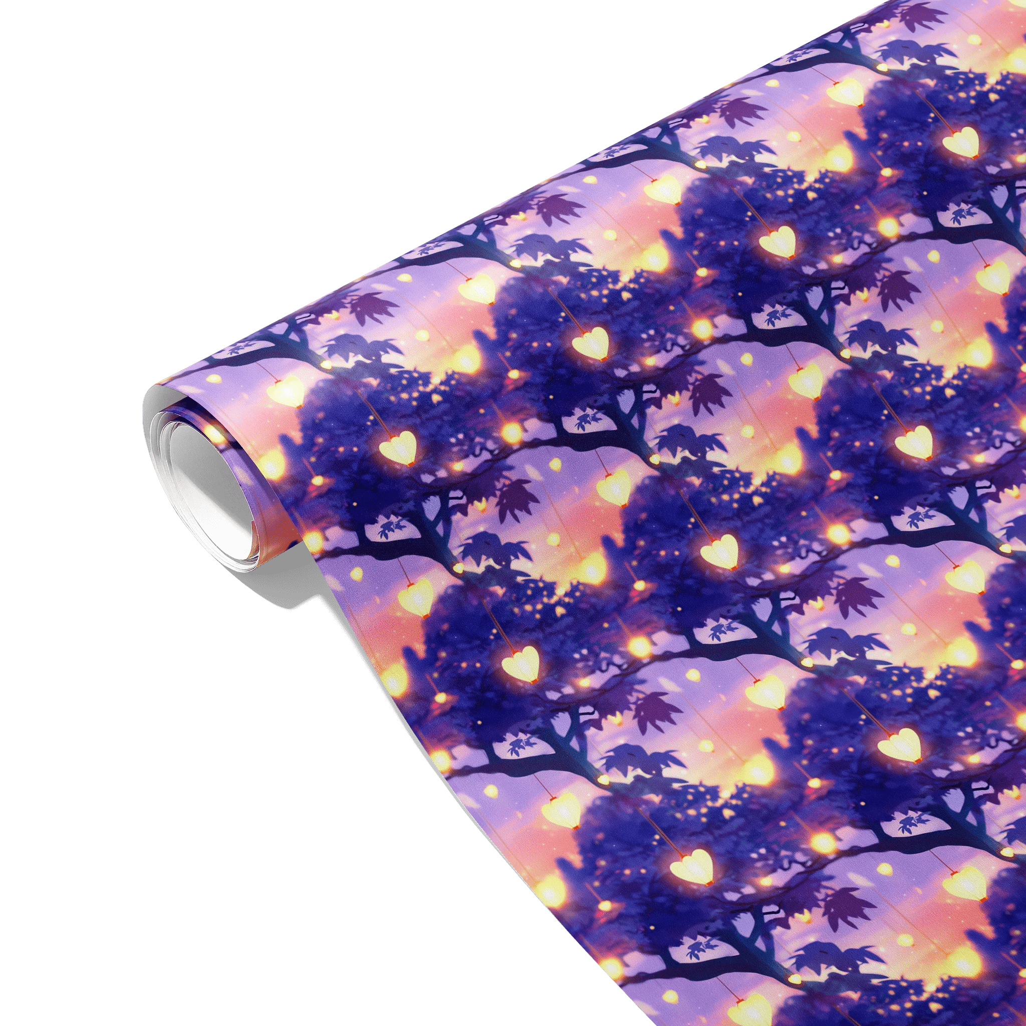 Evening Love Lights Gift Wrapping Paper