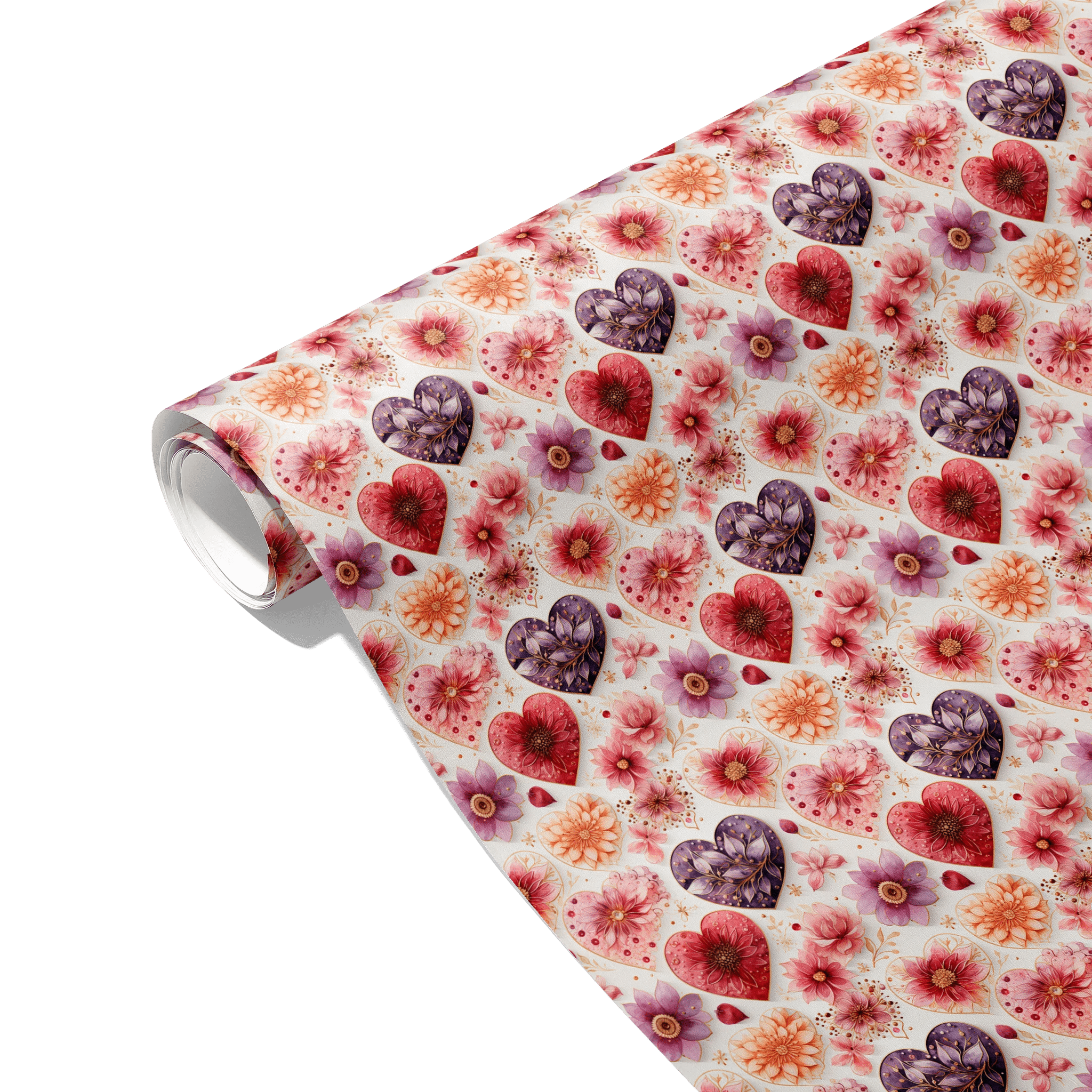 Heartfelt Elegance Gift Wrapping Paper
