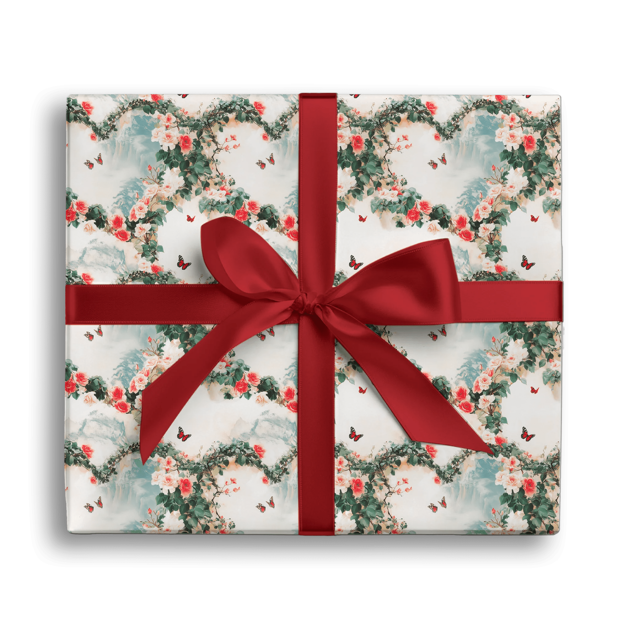 Love’s Garden Flight Gift Wrapping Paper