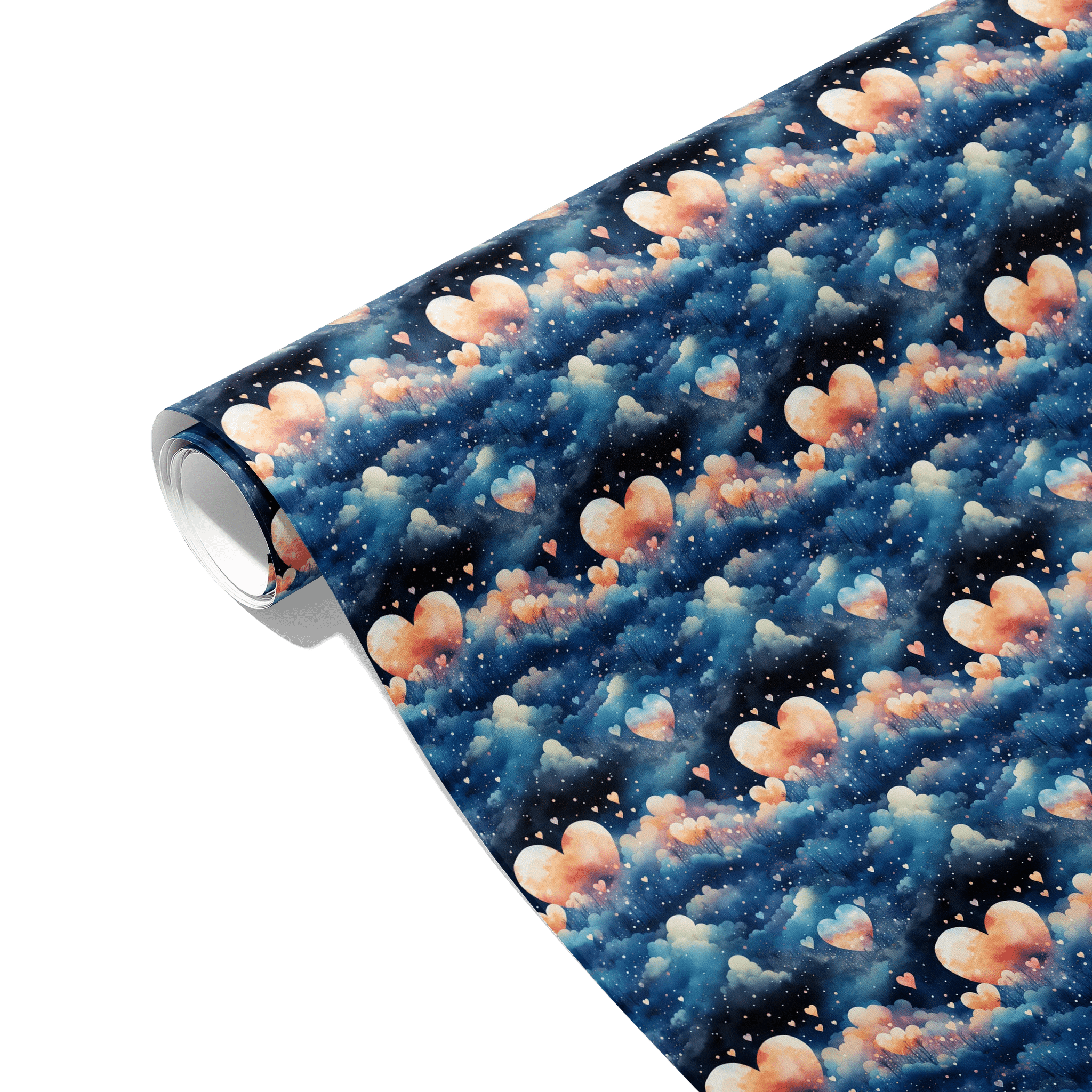 Moonlit Heartscapes Gift Wrapping Paper