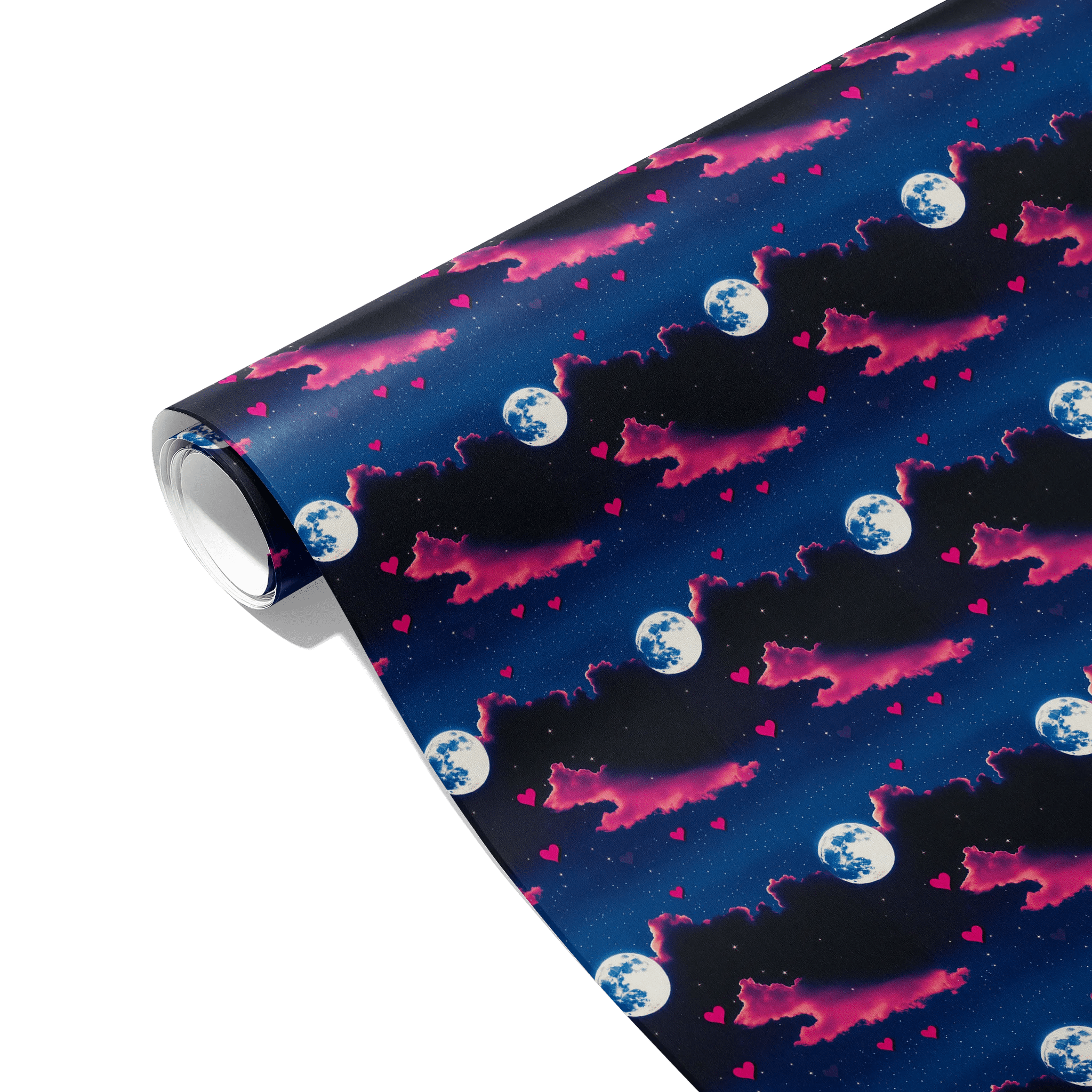 Stargazing Hearts Gift Wrapping Paper