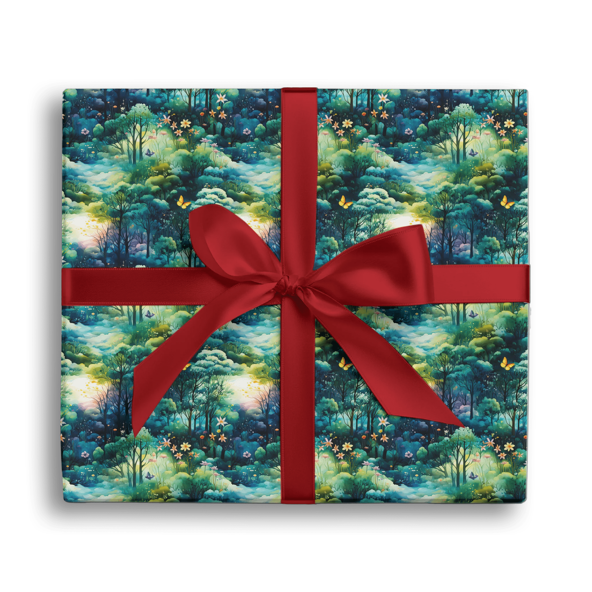 Whispering Woods Of Love Gift Wrapping Paper