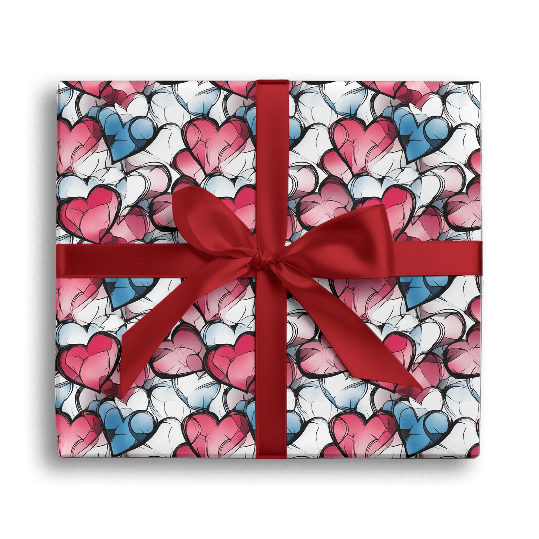 Sketches Of Love Gift Wrapping Paper