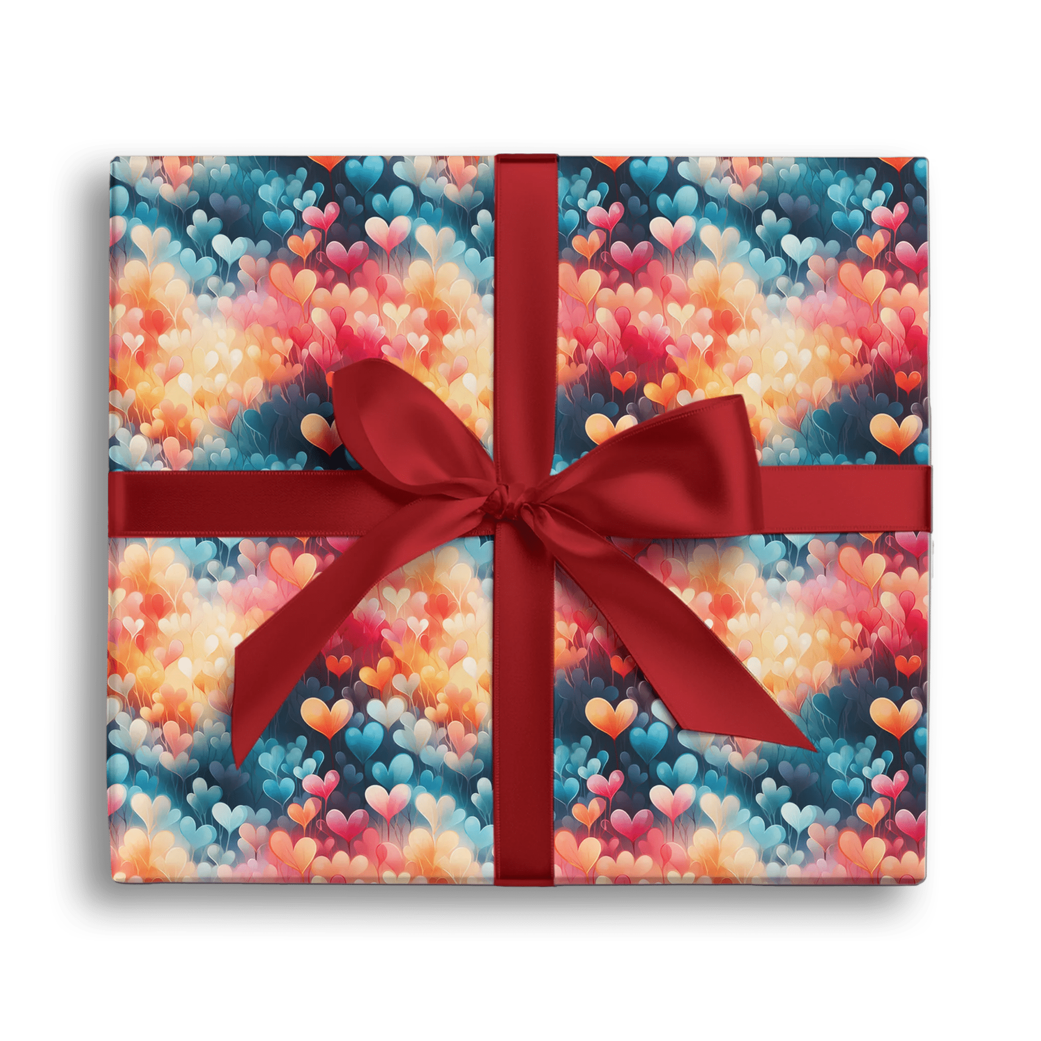Rising Waves Of Love Gift Wrapping Paper