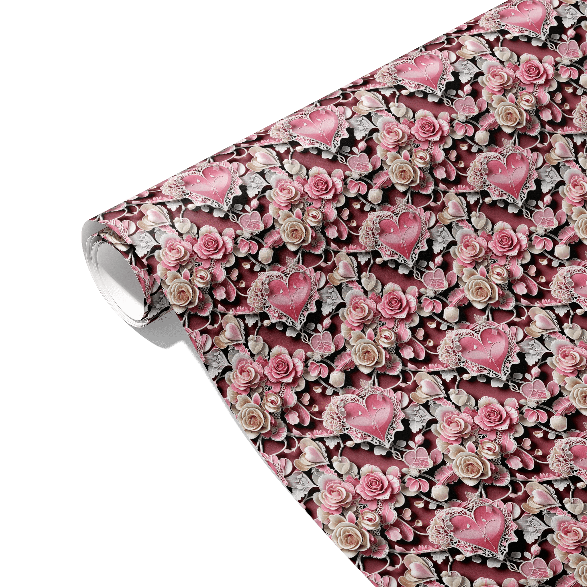 Intricate Love Story Gift Wrapping Paper