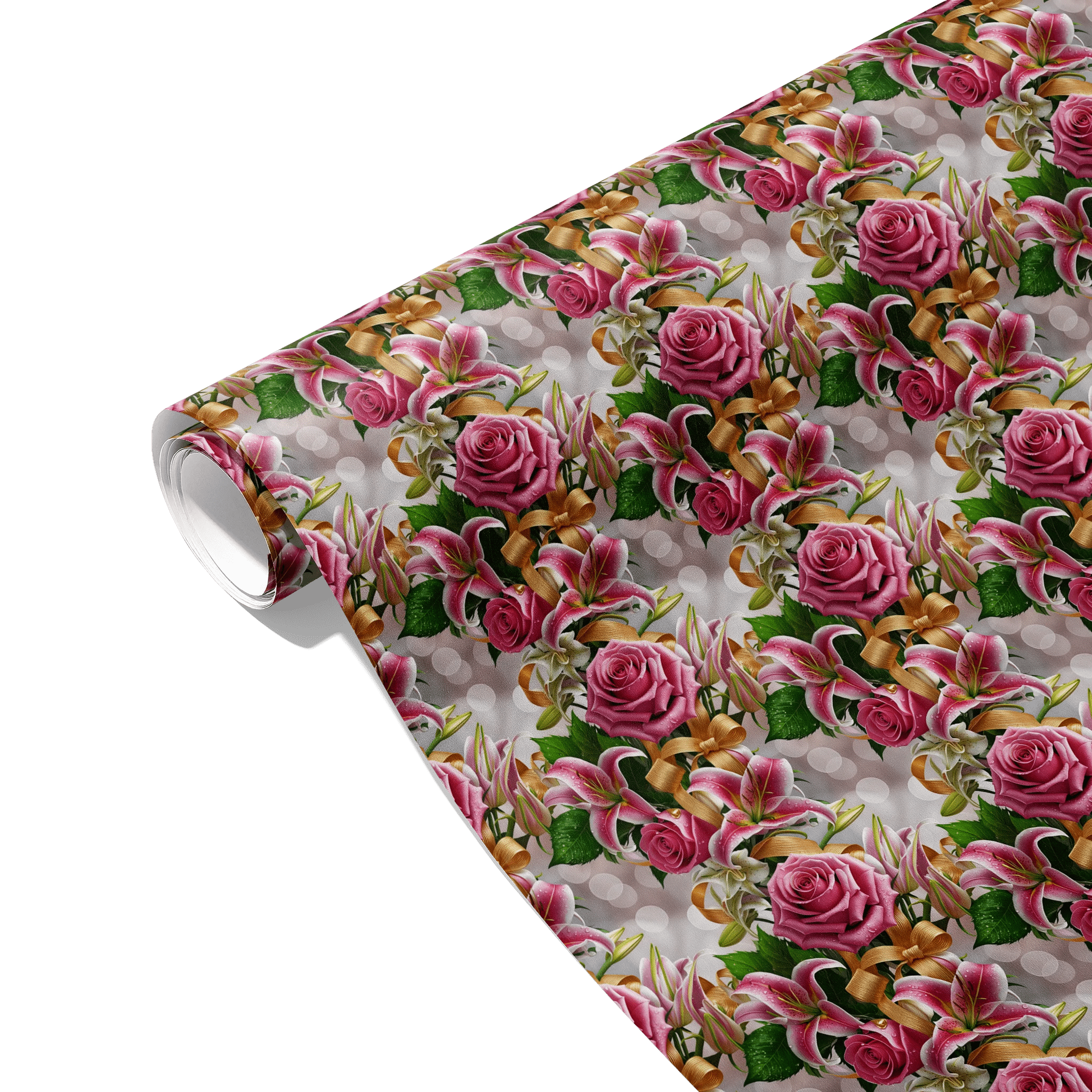 Lily And Rose Symphony Gift Wrapping Paper