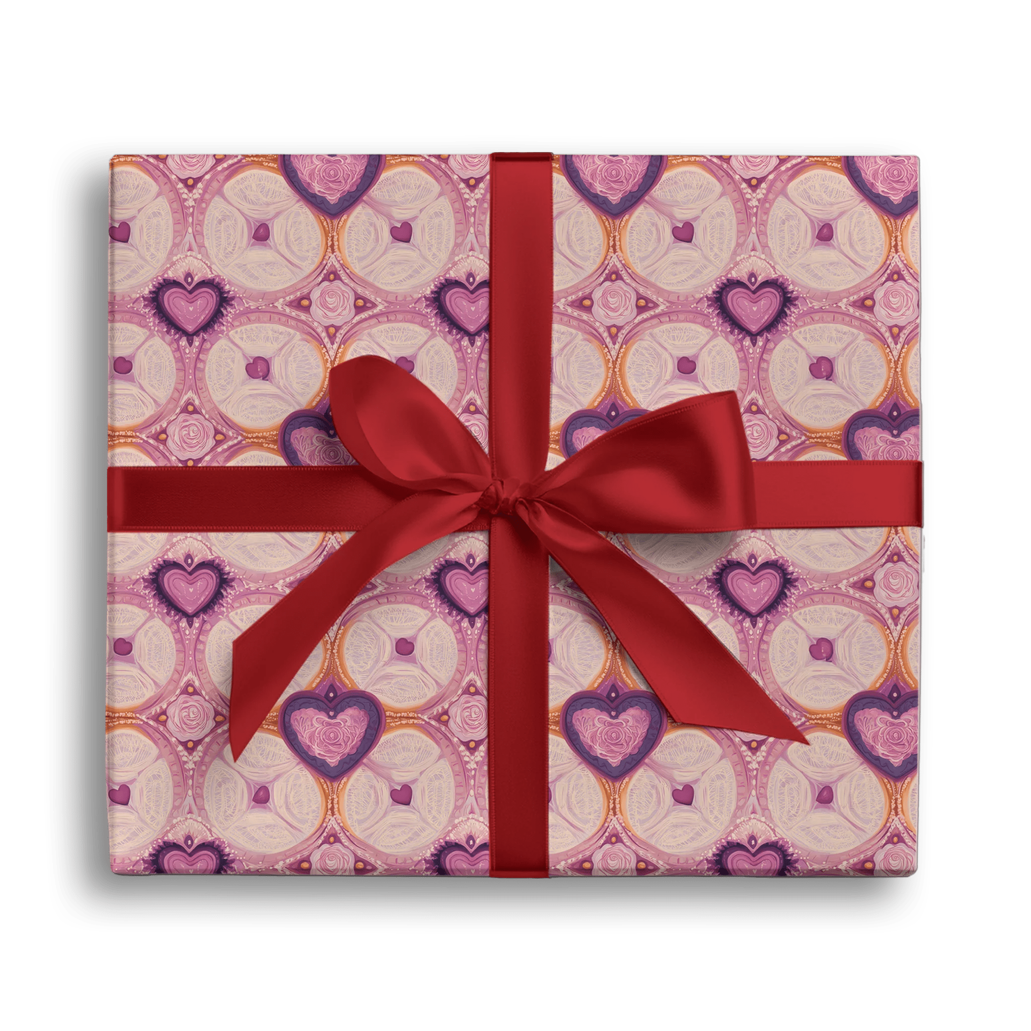 Violet Love Gift Wrapping Paper