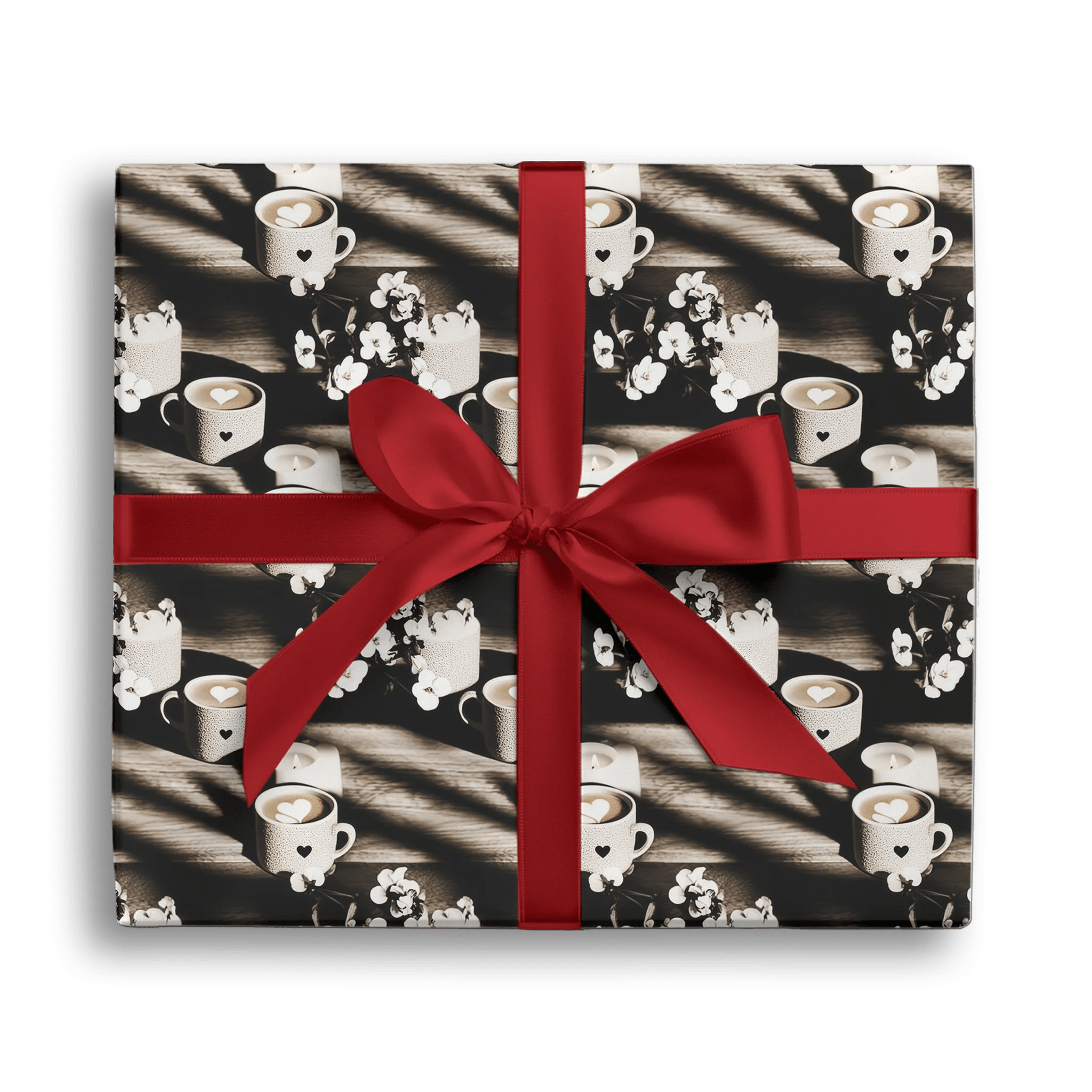 Heartfelt Brew Gift Wrapping Paper
