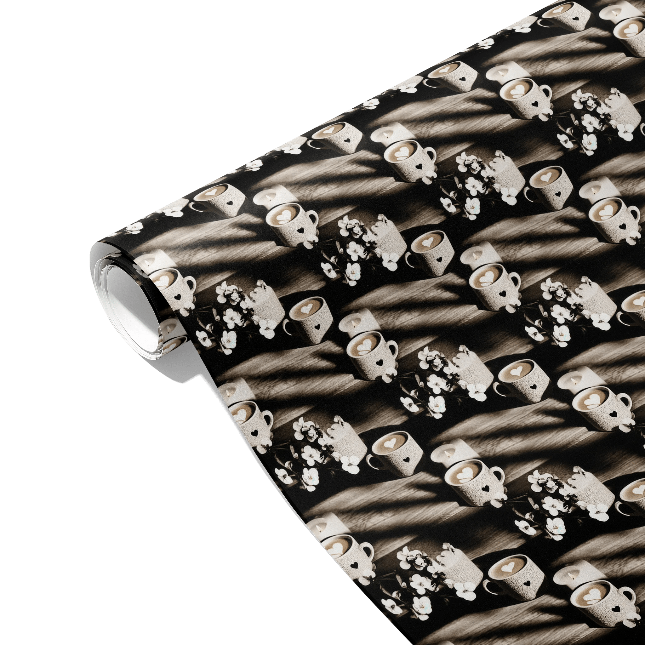 Heartfelt Brew Gift Wrapping Paper