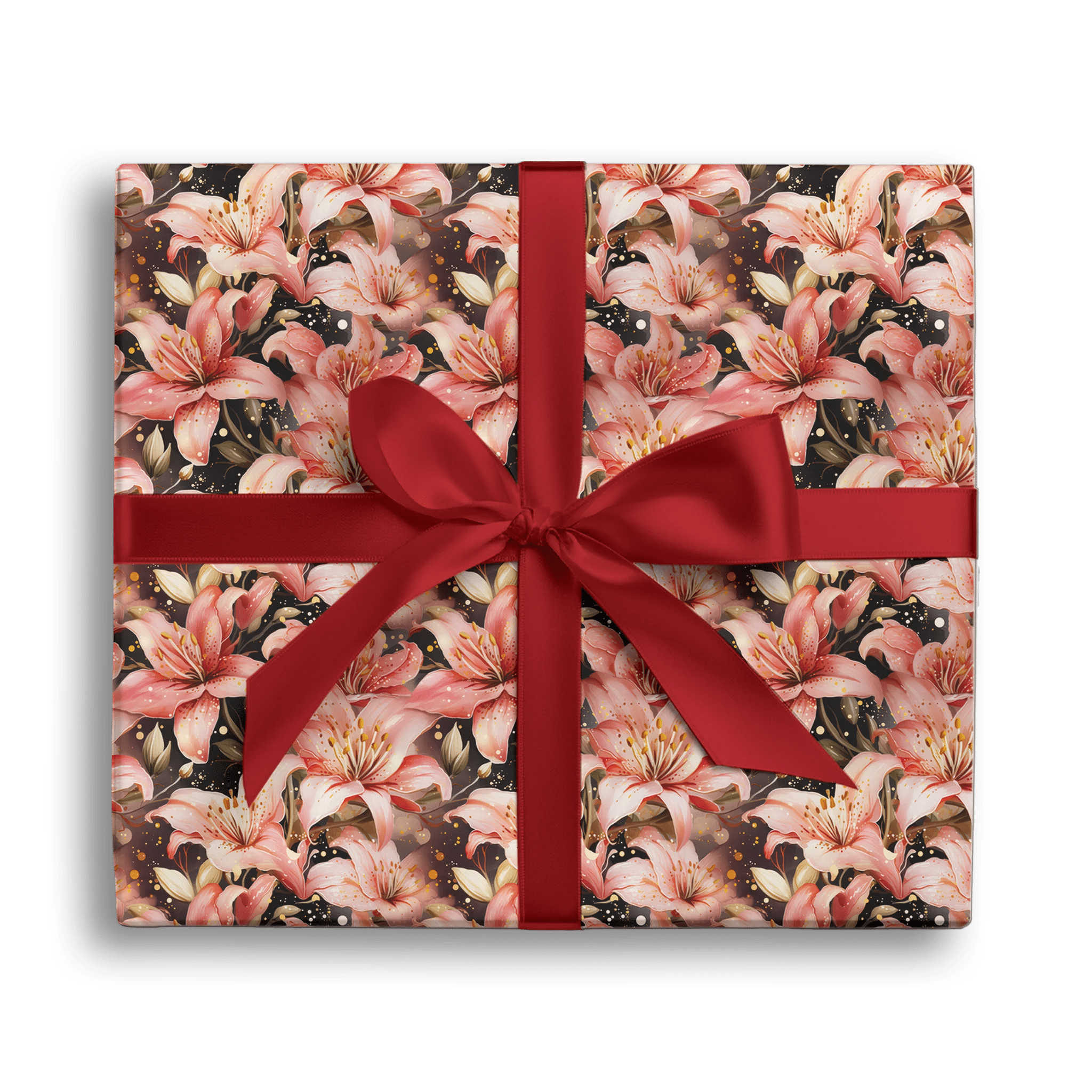 Lilies Of Romance Gift Wrapping Paper