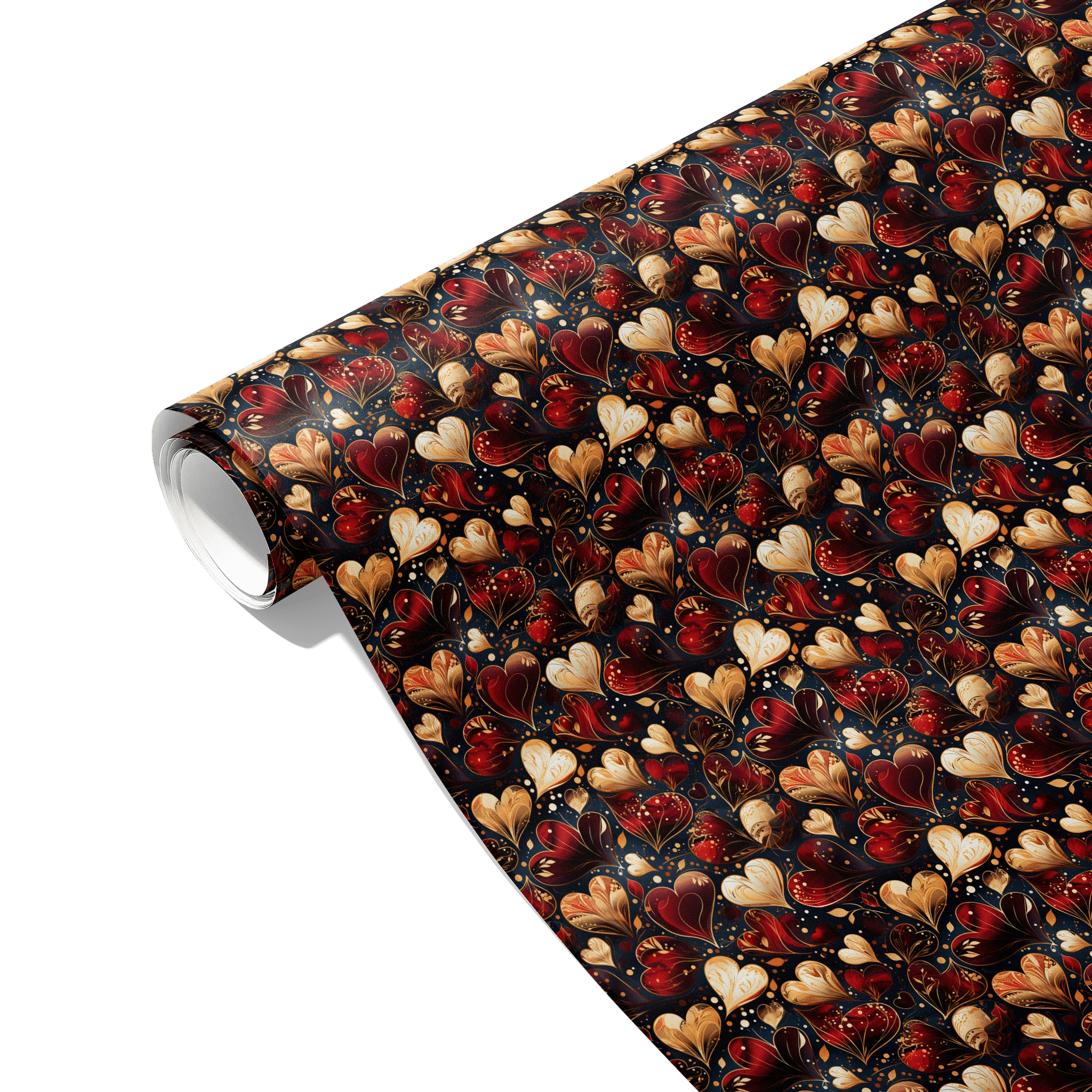 Royal Heart Party Gift Wrapping Paper