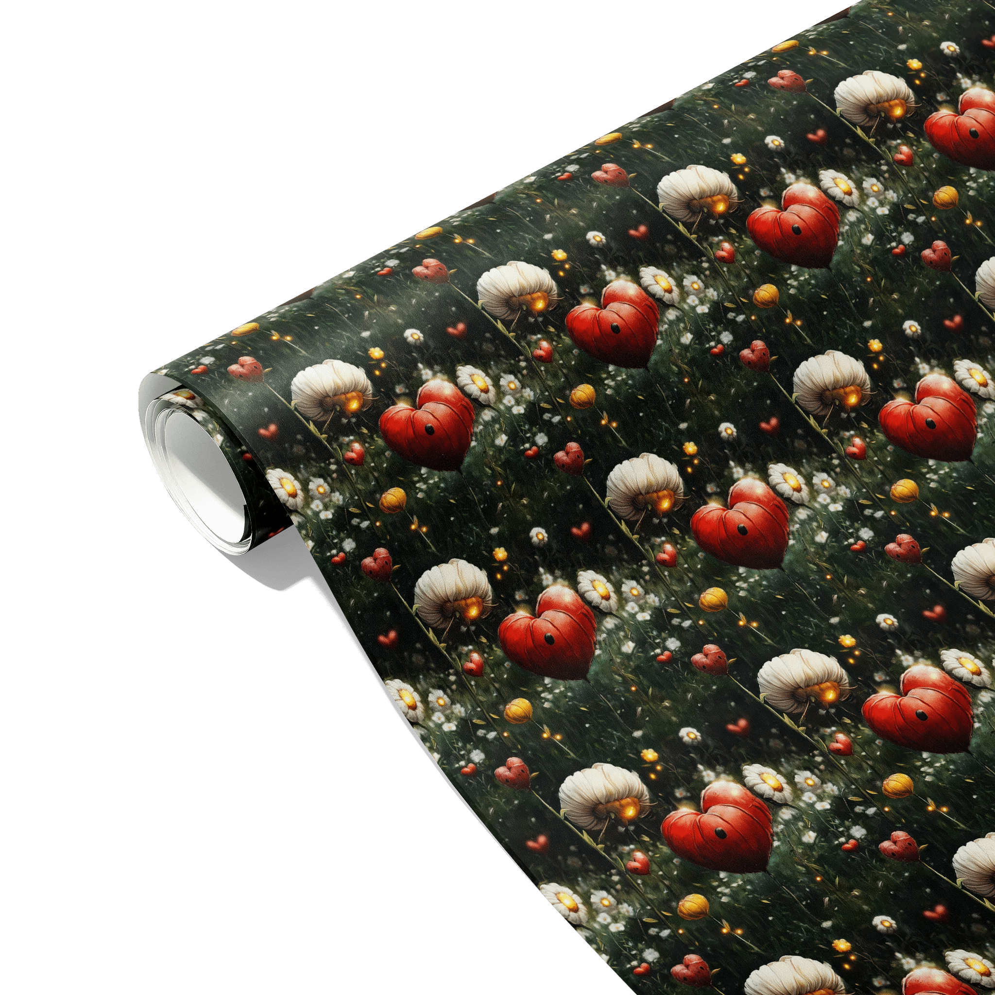 Wild Hearts Bloom Gift Wrapping Paper