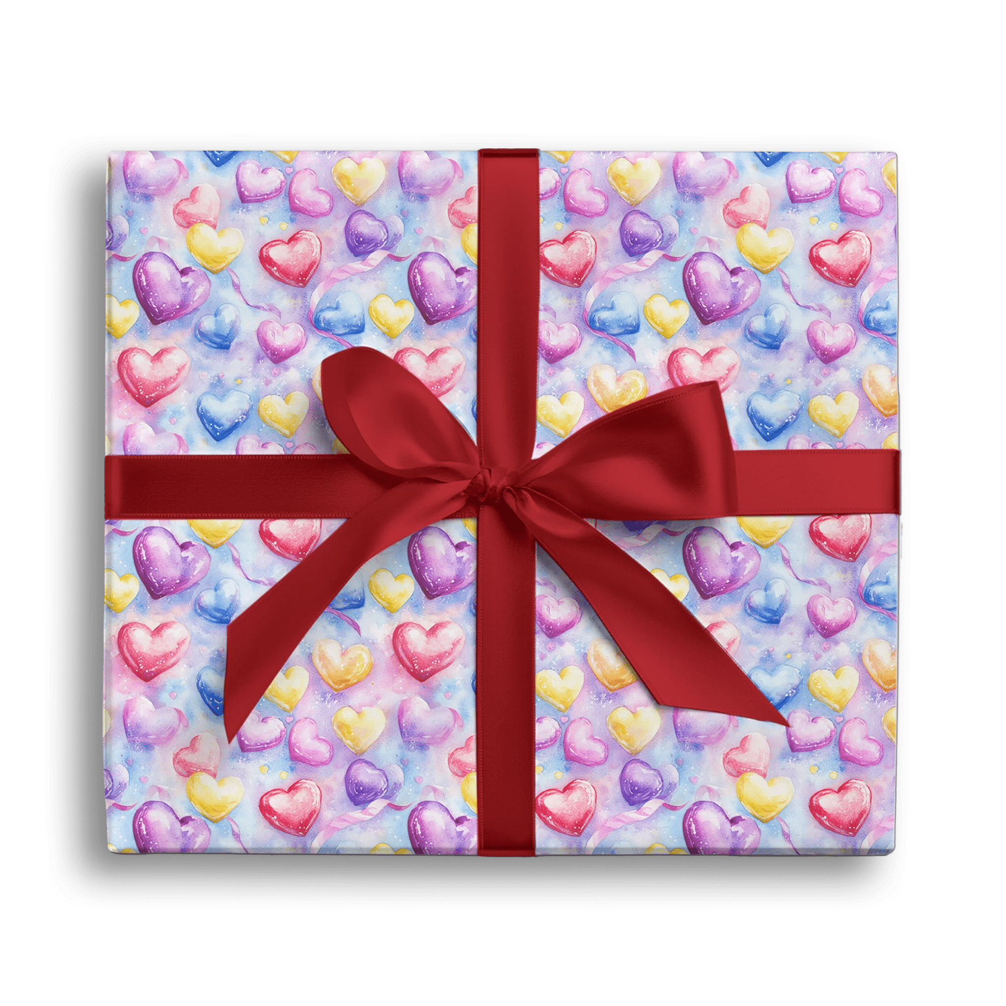 Dreamy Heart Clusters Gift Wrapping Paper