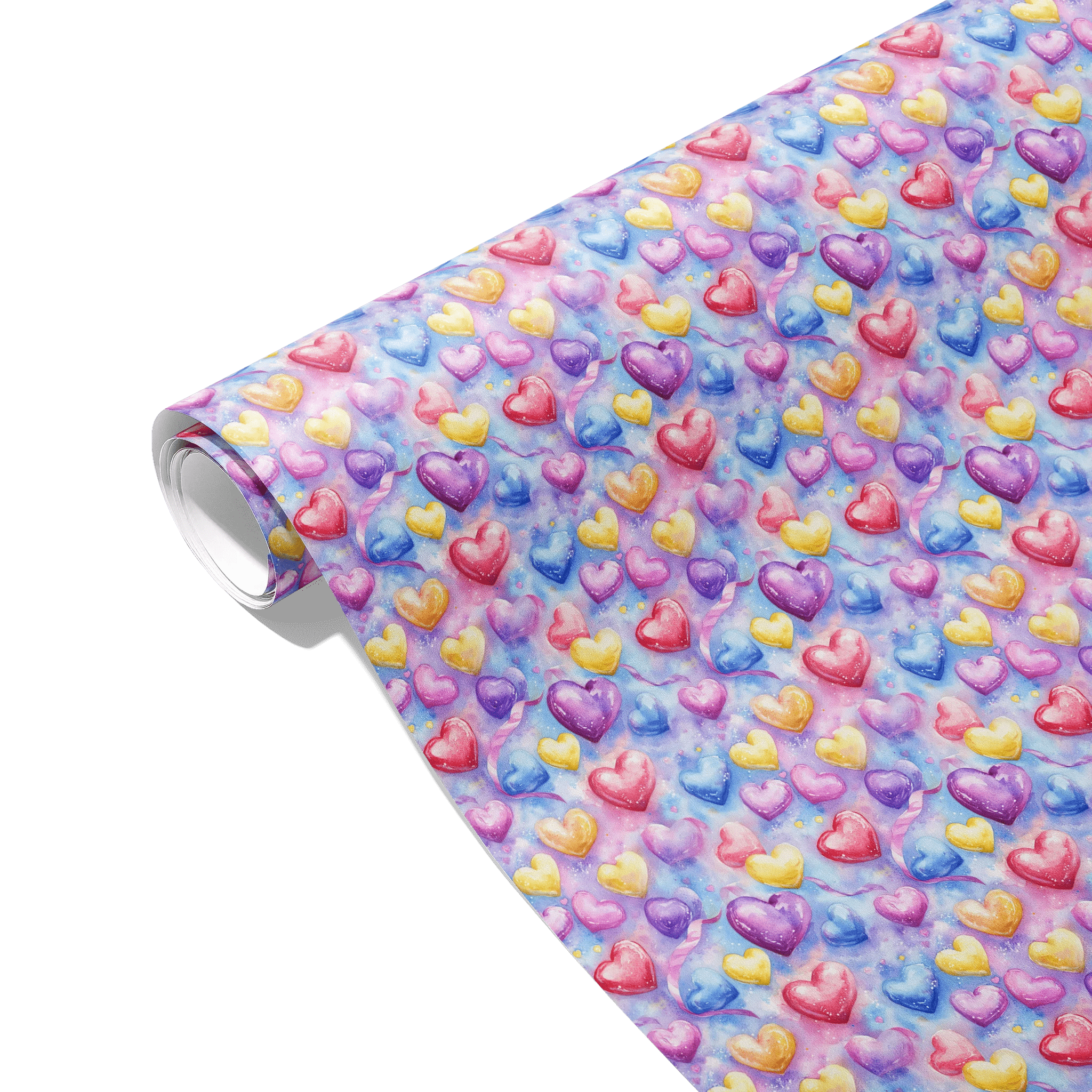 Dreamy Heart Clusters Gift Wrapping Paper