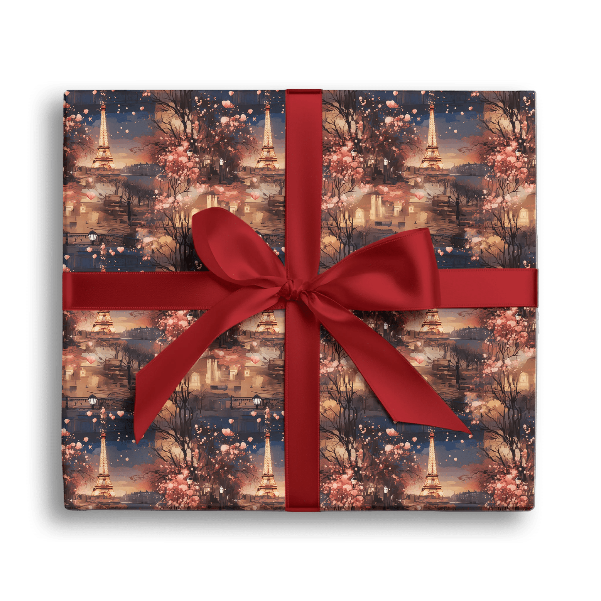 Eiffel’s Heartbeat Gift Wrapping Paper