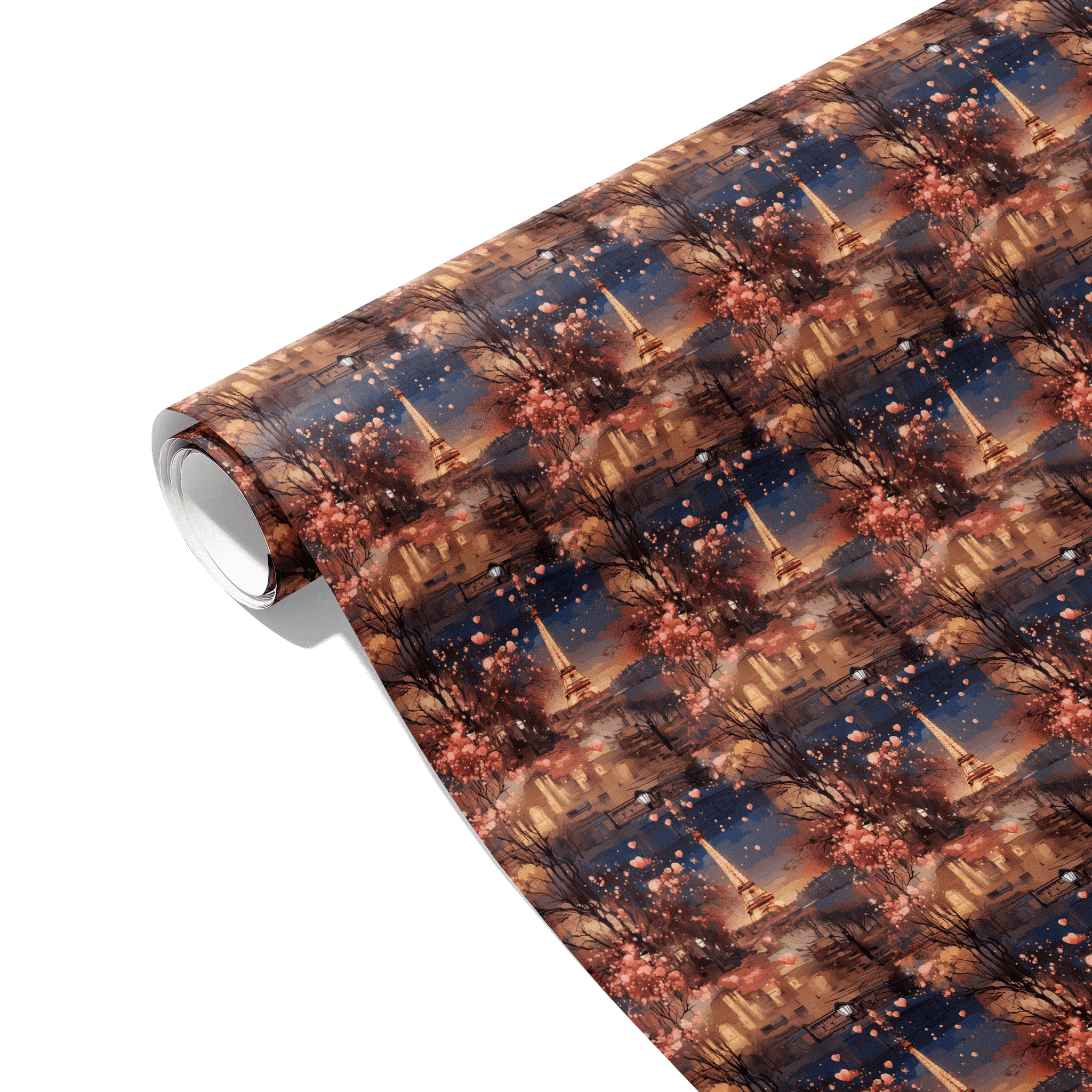 Eiffel’s Heartbeat Gift Wrapping Paper