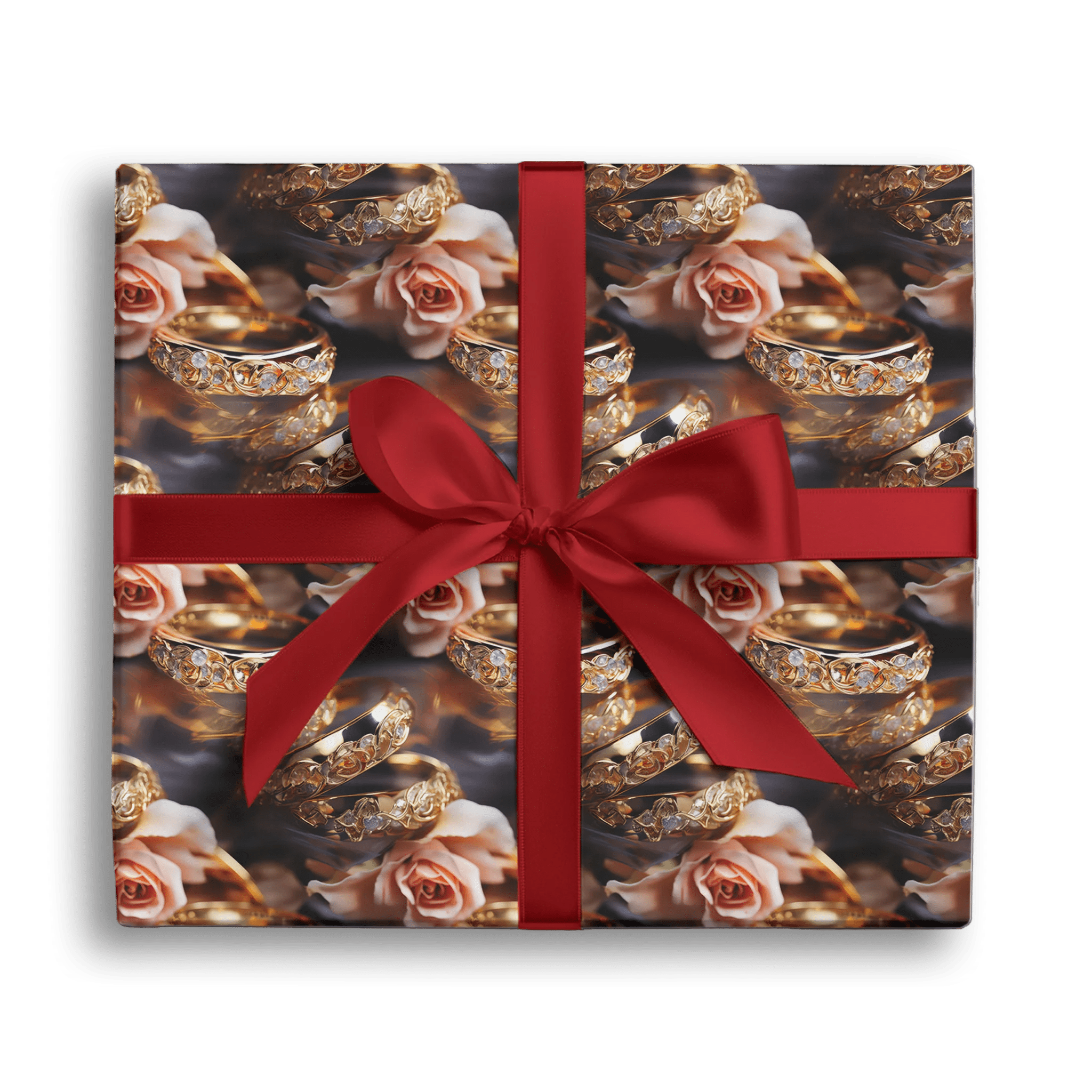 Rose Gold Harmony Gift Wrapping Paper