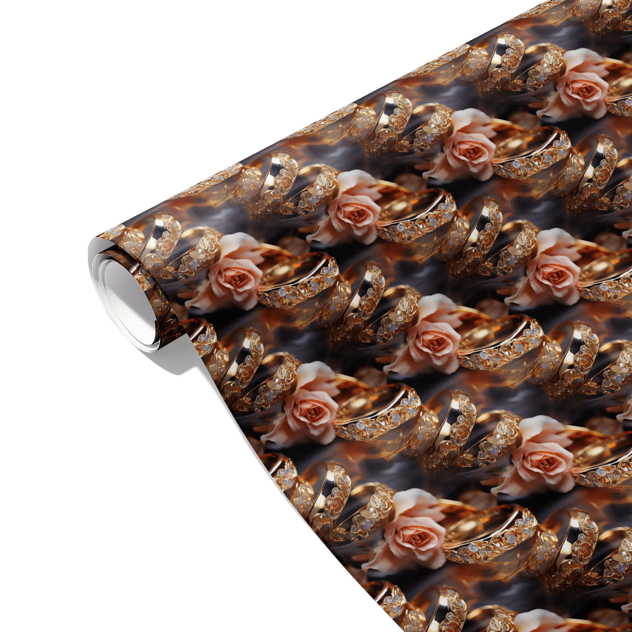 Rose Gold Harmony Gift Wrapping Paper