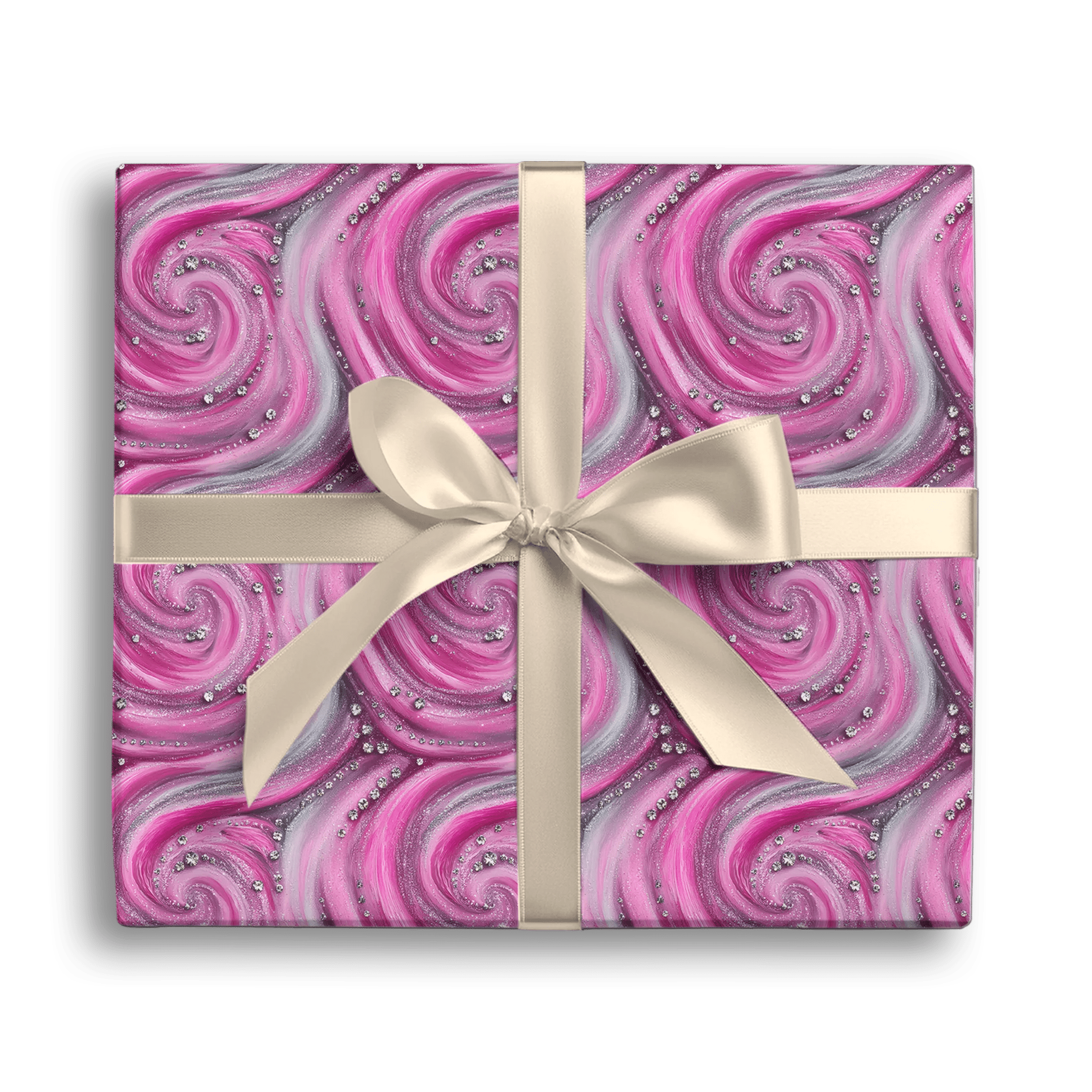 Sparkling Romance Gift Wrapping Paper