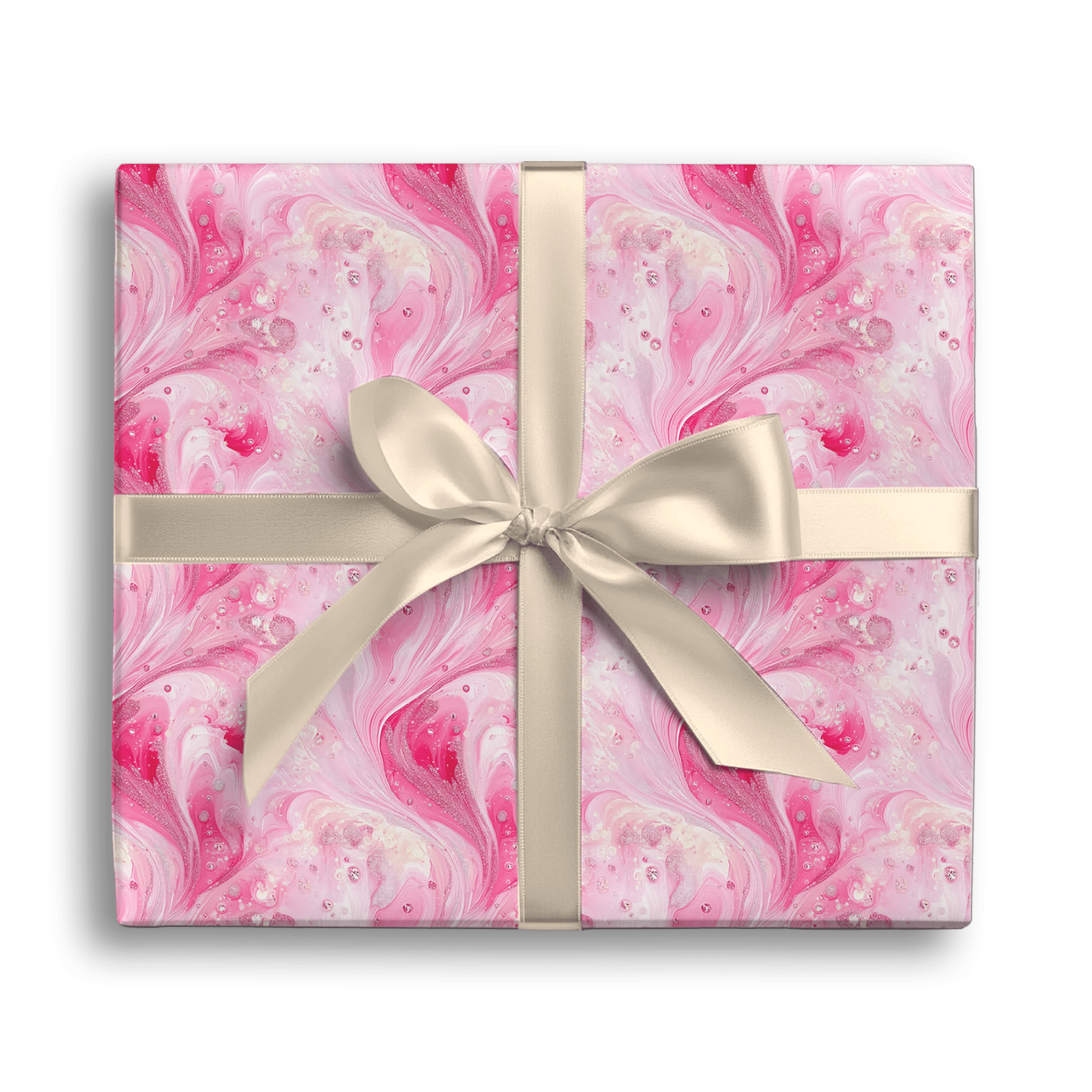 Graceful Curves Gift Wrapping Paper